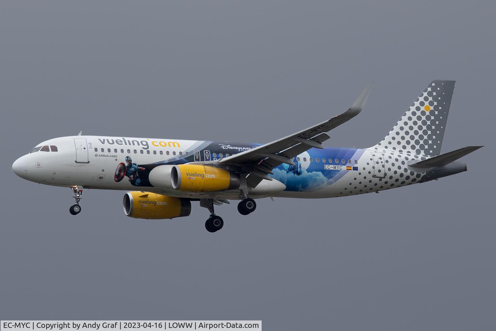 EC-MYC, 2018 Airbus A320-232 C/N 8238, Vueling A320