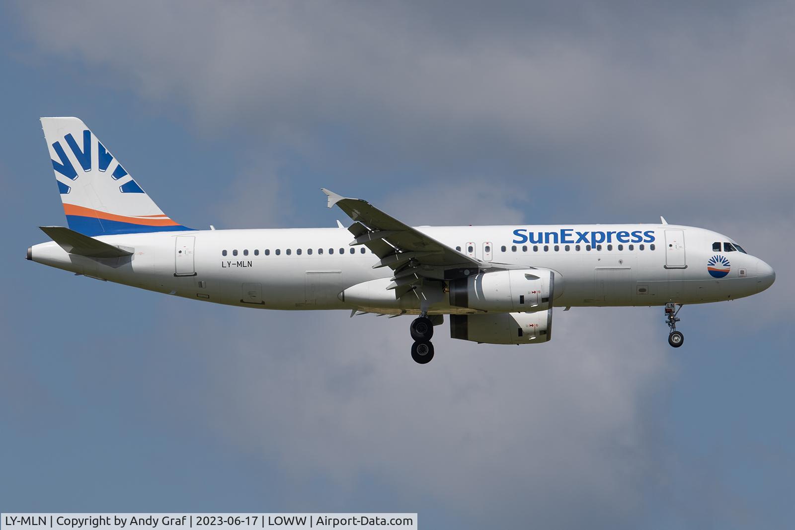 LY-MLN, 2008 Airbus A320-232 C/N 3741, Sunexpress A320