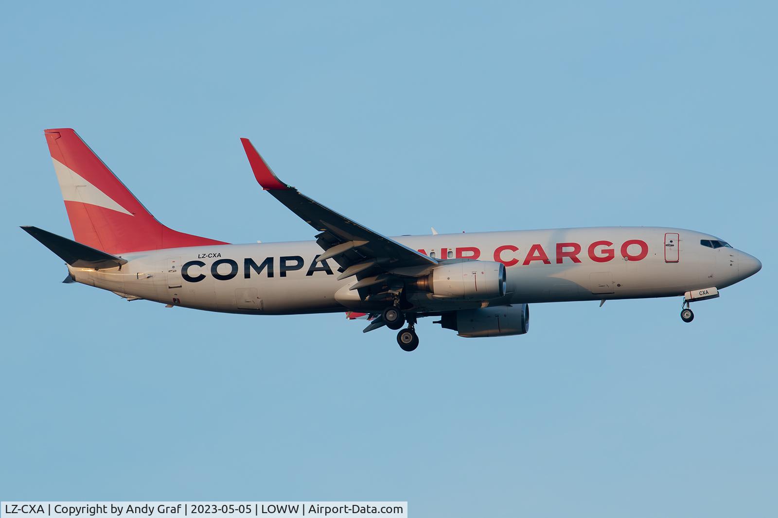 LZ-CXA, 1999 Boeing 737-856F C/N 28826, Compass Air Cargo 737-800