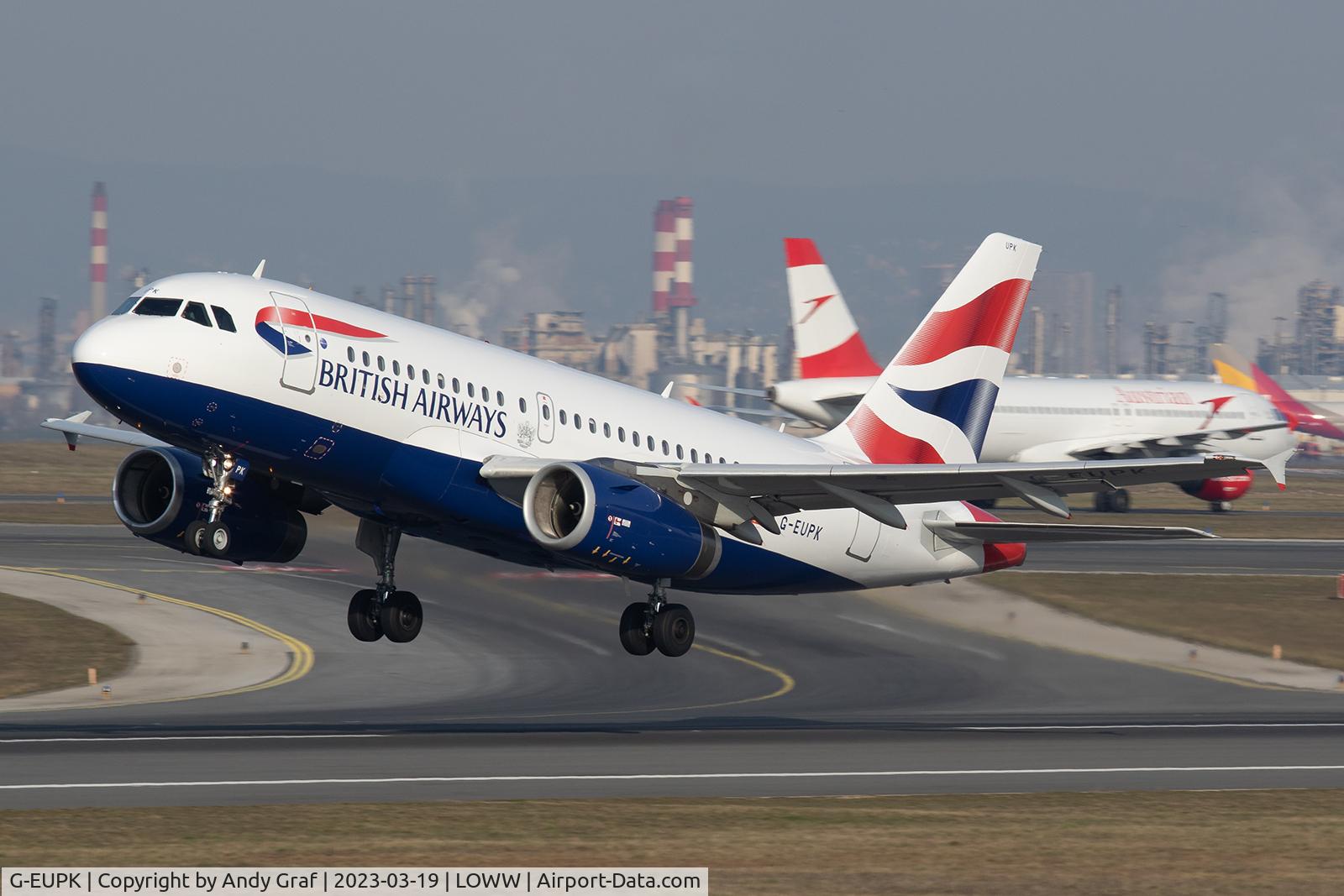 G-EUPK, 2000 Airbus A319-131 C/N 1236, British Airways A319