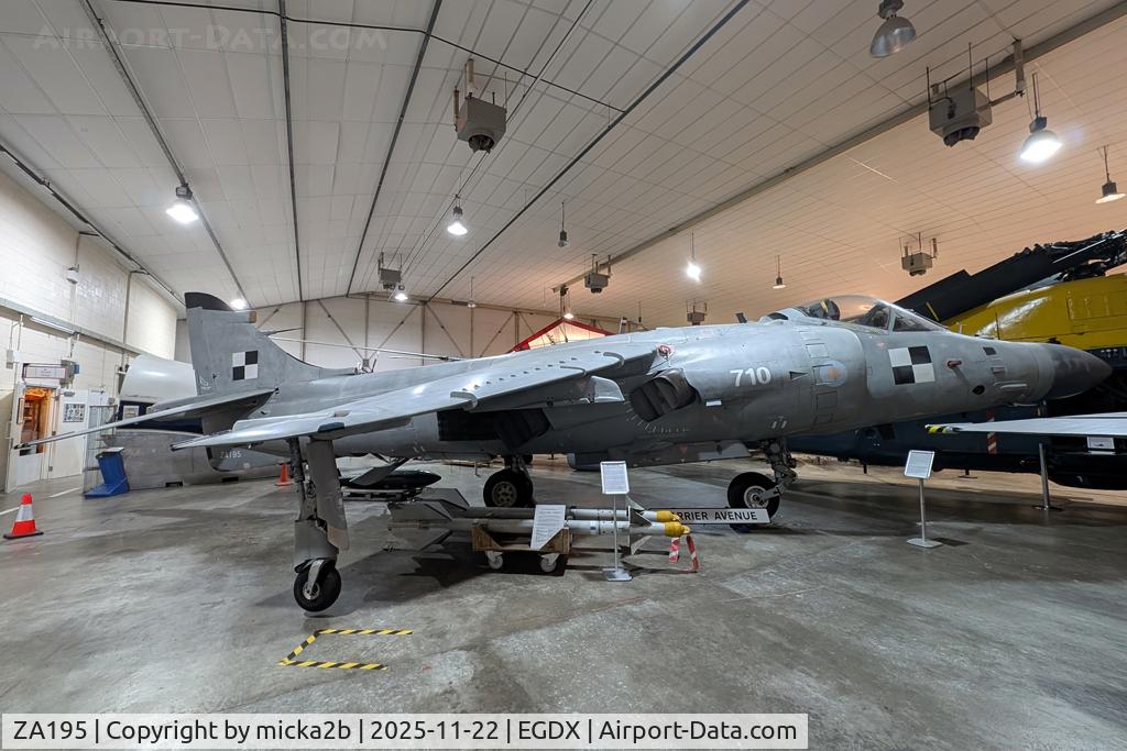 ZA195, 1983 British Aerospace Sea Harrier FRS.1 C/N 41H-912034, Preserved