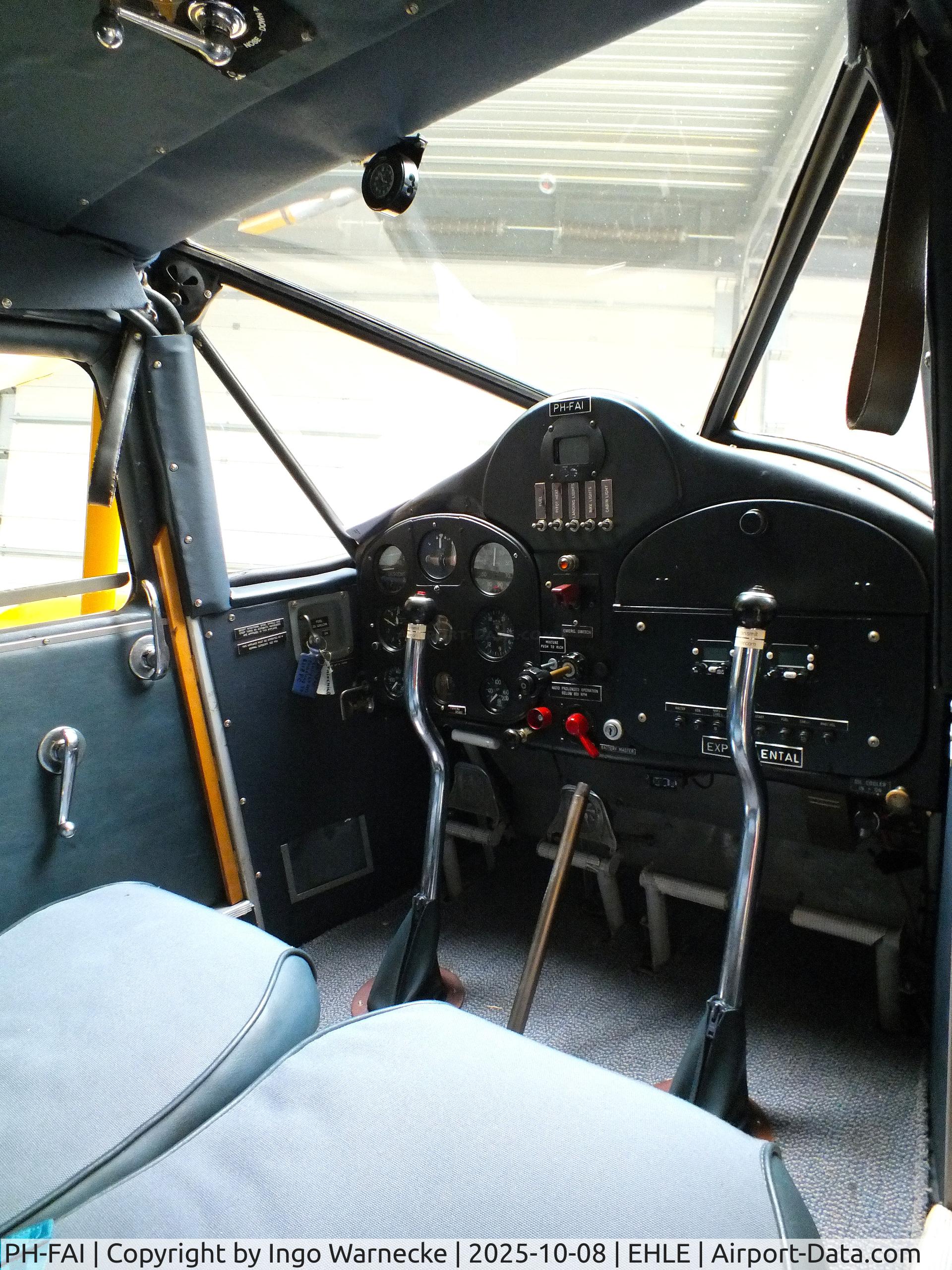 PH-FAI, 1939 Fairchild UC-61A Argus II (24W-41A) C/N 418, Fairchild UC-61A Argus II (24W-41A) at the Stichting Vroege Vogels / Early Birds Foundation at Lelystad airport #c