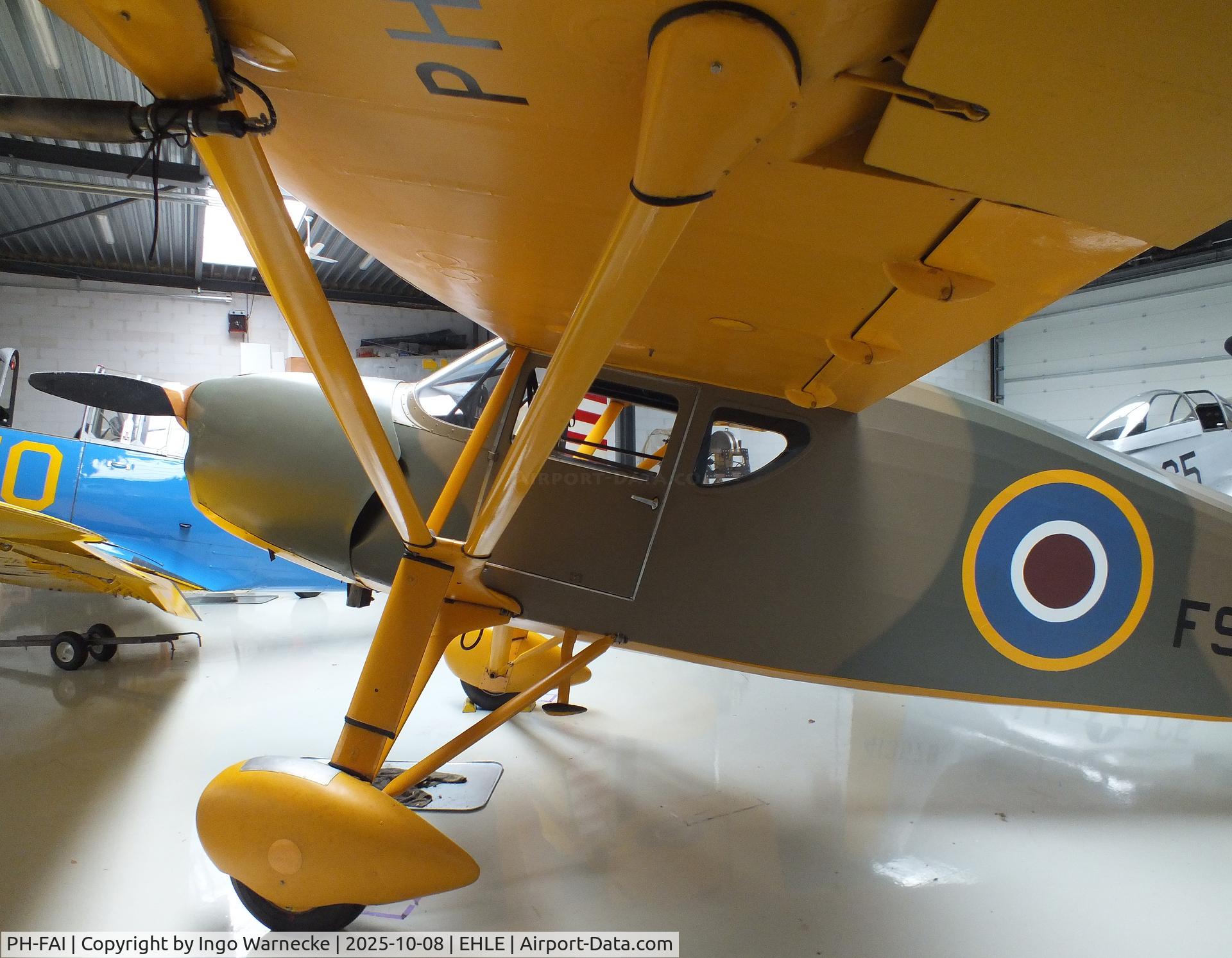 PH-FAI, 1939 Fairchild UC-61A Argus II (24W-41A) C/N 418, Fairchild UC-61A Argus II (24W-41A) at the Stichting Vroege Vogels / Early Birds Foundation at Lelystad airport