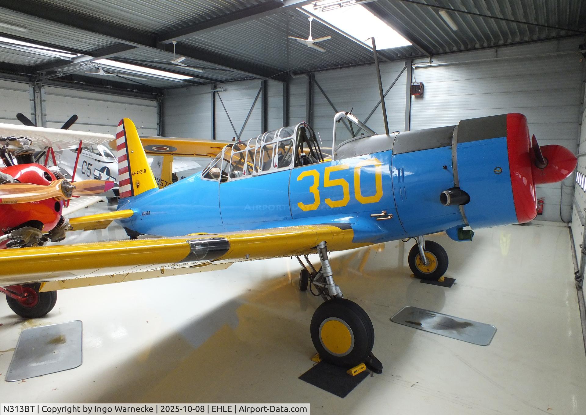 N313BT, Consolidated Vultee BT-13A Valiant C/N 10425, Vultee BT-13A Valiant at the Stichting Vroege Vogels / Early Birds Foundation at Lelystad airport