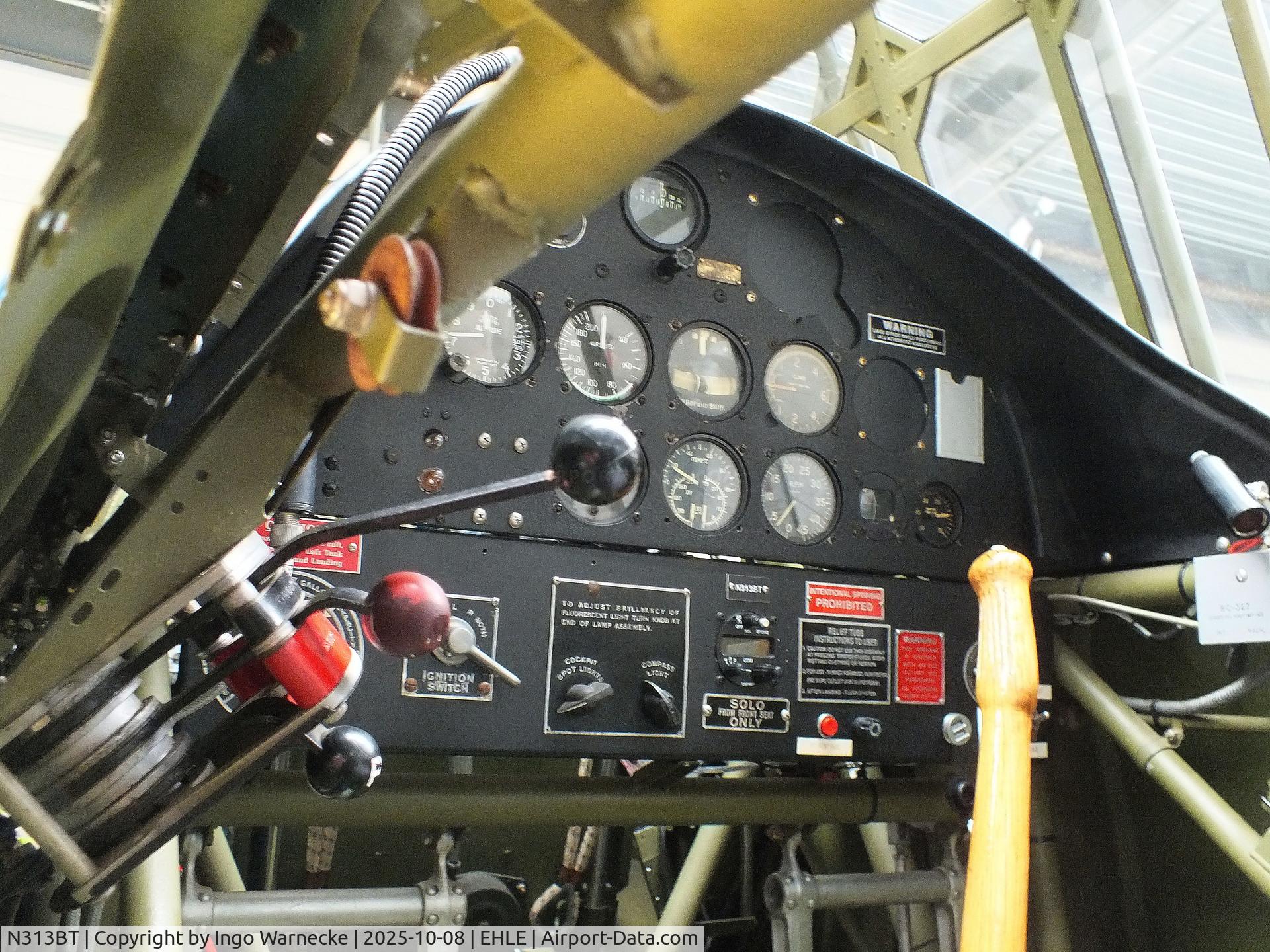 N313BT, Consolidated Vultee BT-13A Valiant C/N 10425, Vultee BT-13A Valiant at the Stichting Vroege Vogels / Early Birds Foundation at Lelystad airport #c
