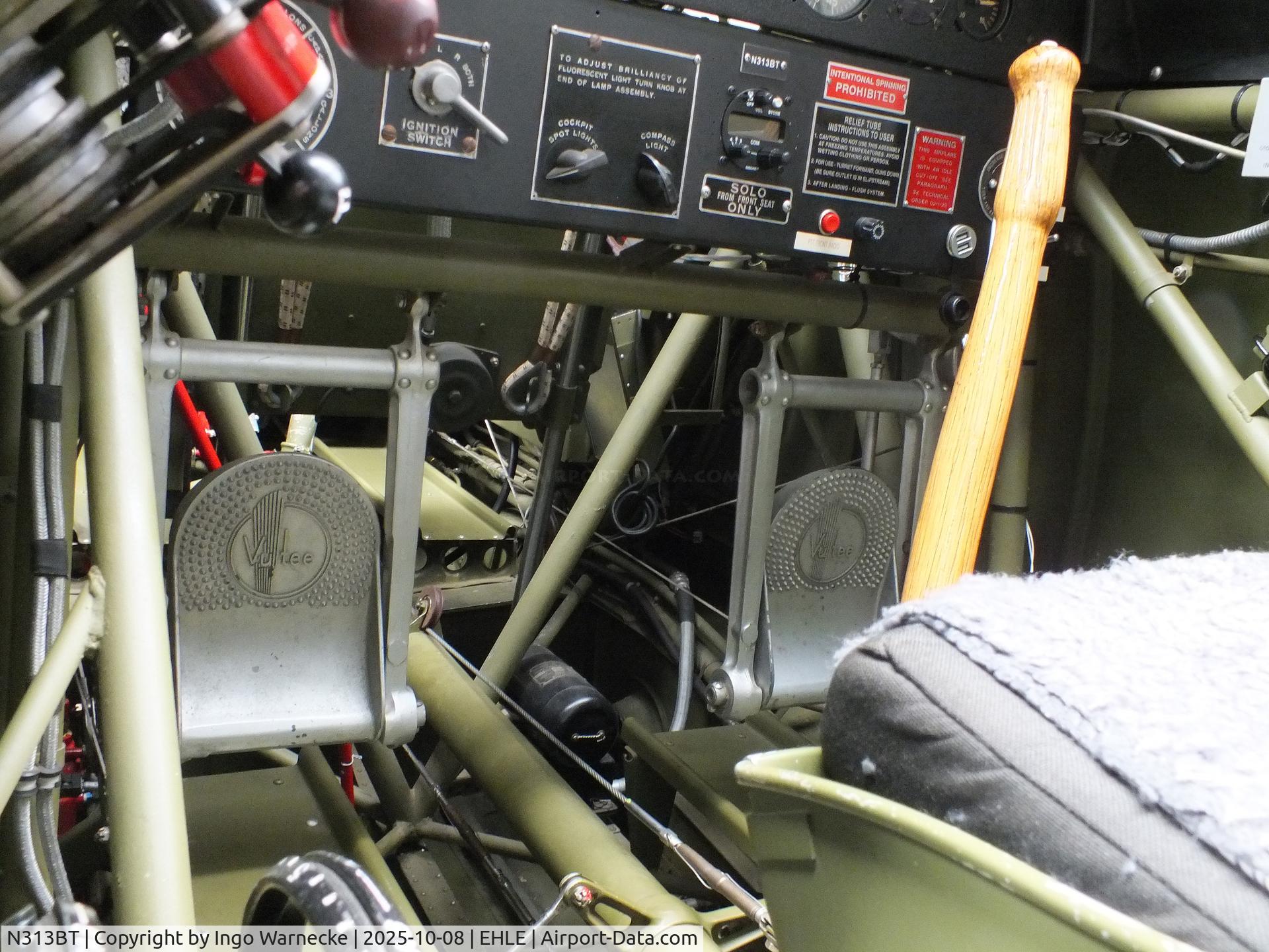 N313BT, Consolidated Vultee BT-13A Valiant C/N 10425, Vultee BT-13A Valiant at the Stichting Vroege Vogels / Early Birds Foundation at Lelystad airport #c