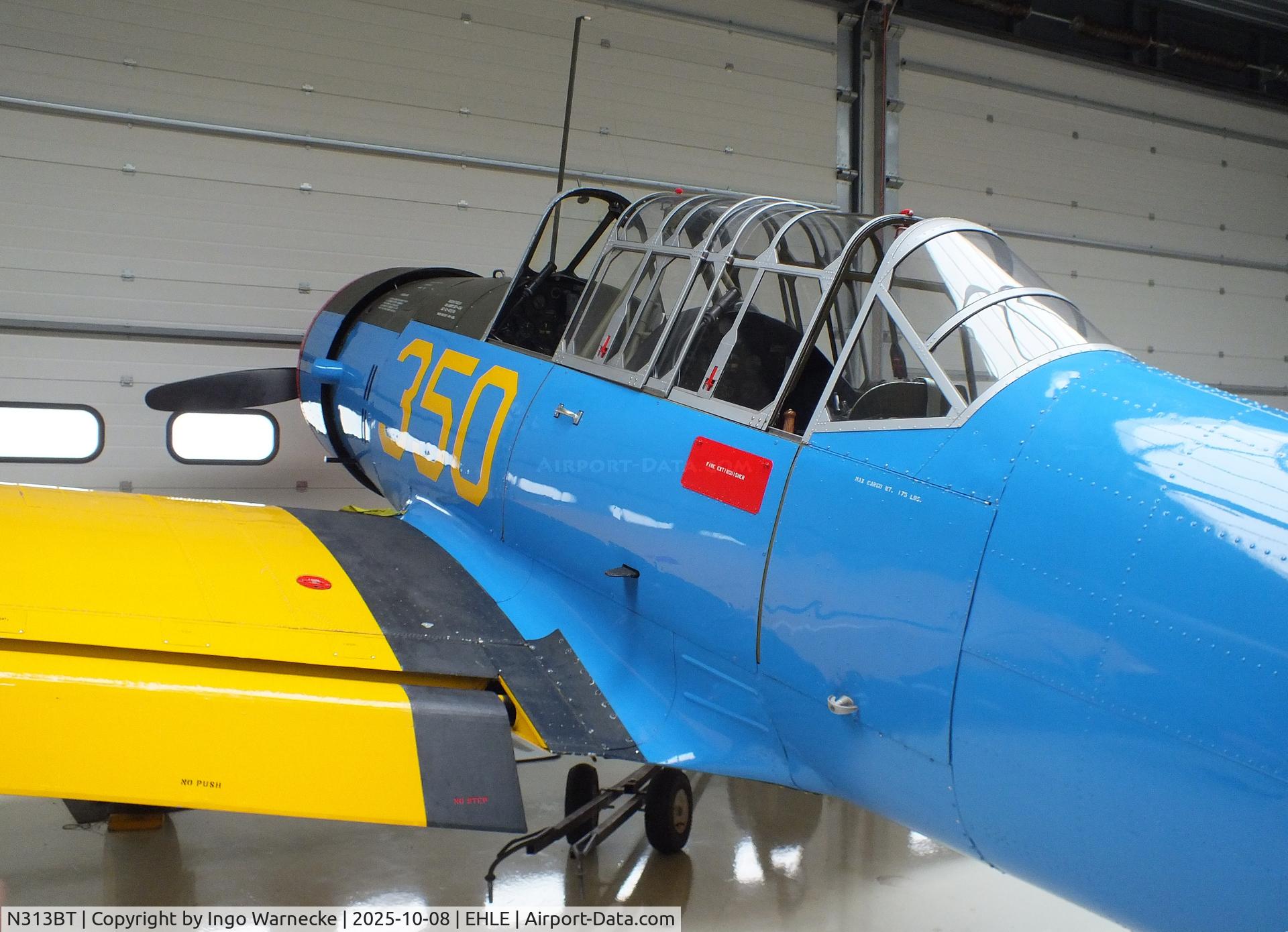 N313BT, Consolidated Vultee BT-13A Valiant C/N 10425, Vultee BT-13A Valiant at the Stichting Vroege Vogels / Early Birds Foundation at Lelystad airport