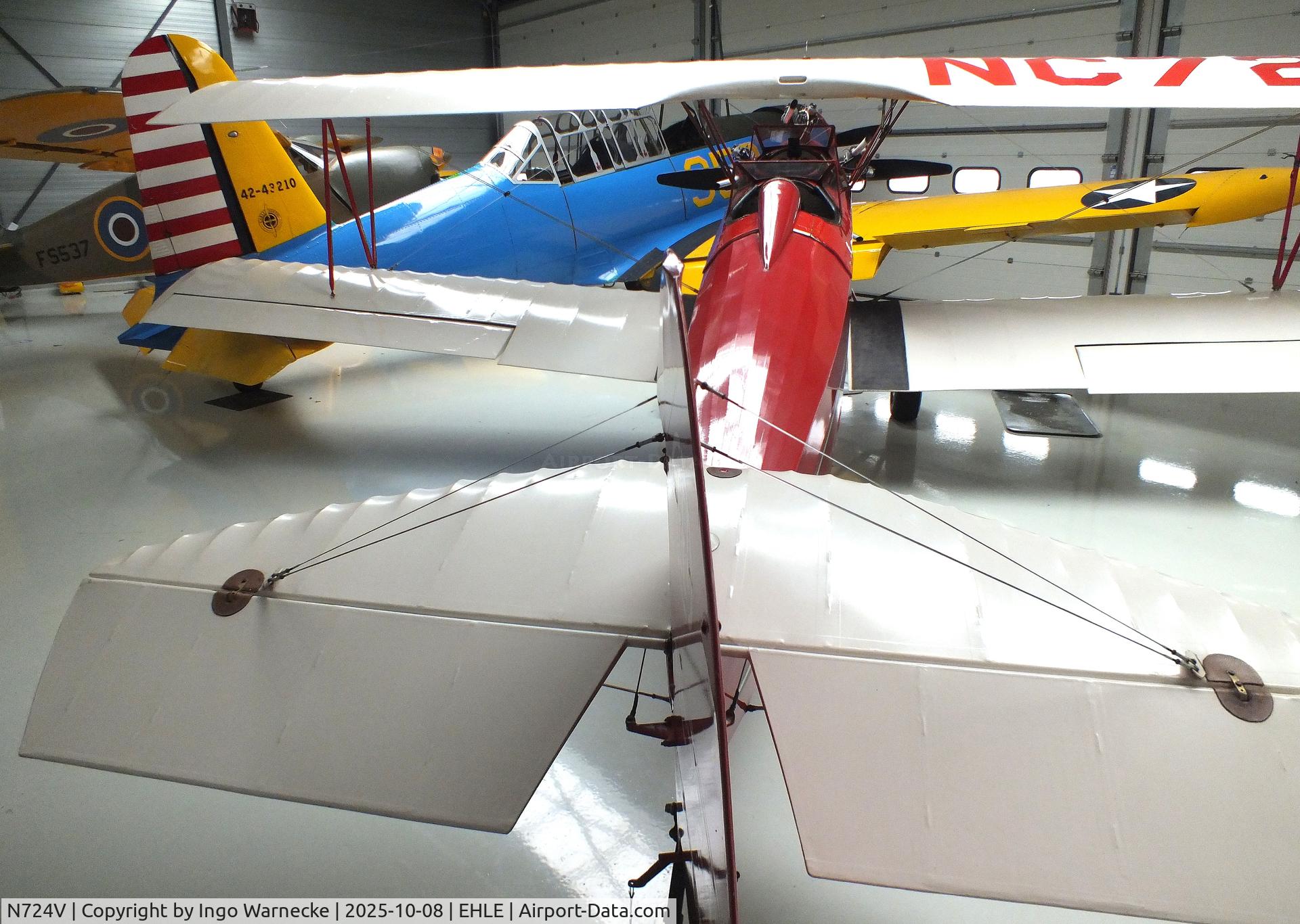 N724V, 1946 Fleet Model 2 C/N 290, Fleet Model 2 at the Stichting Vroege Vogels / Early Birds Foundation at Lelystad airport