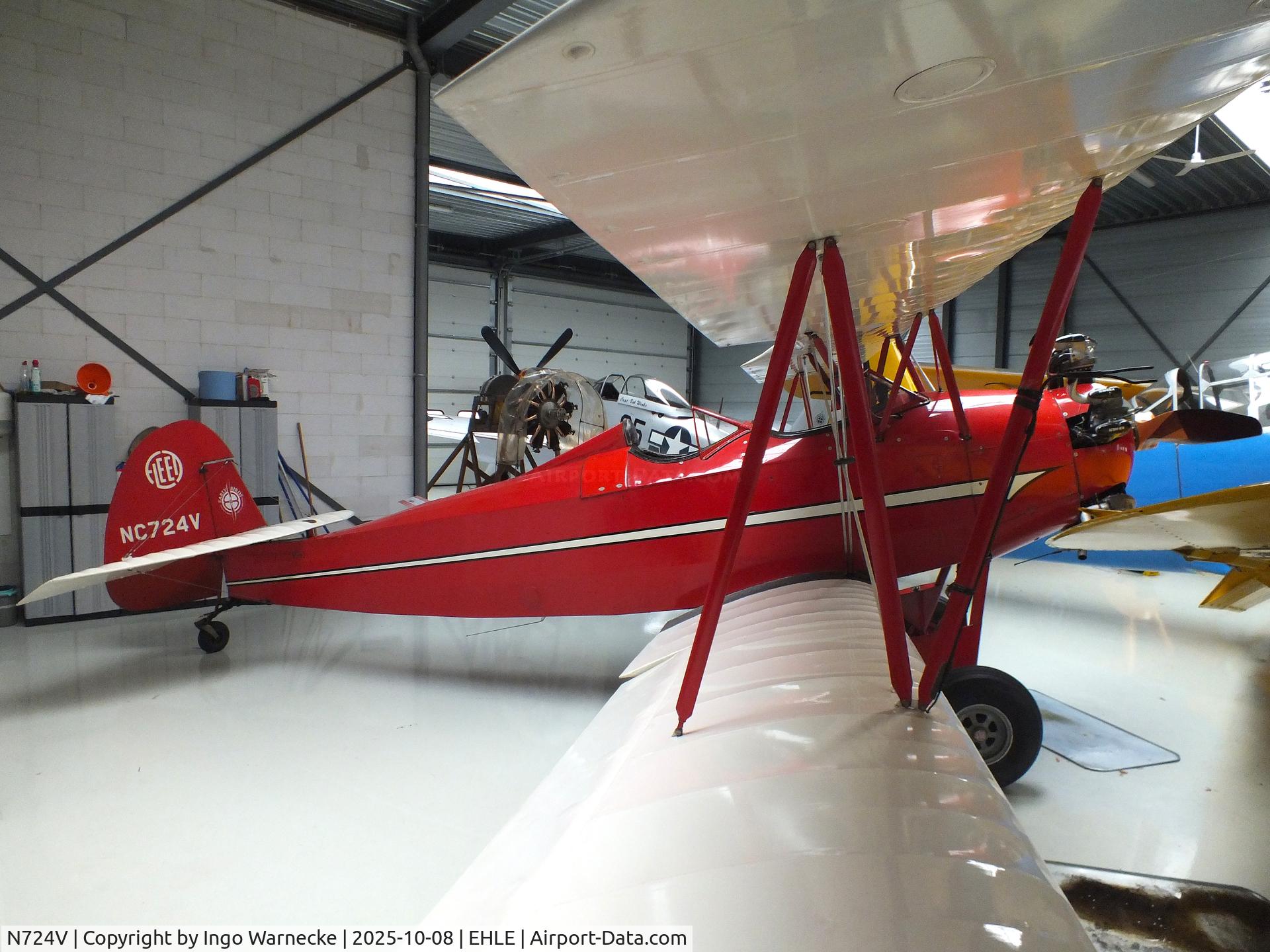 N724V, 1946 Fleet Model 2 C/N 290, Fleet Model 2 at the Stichting Vroege Vogels / Early Birds Foundation at Lelystad airport