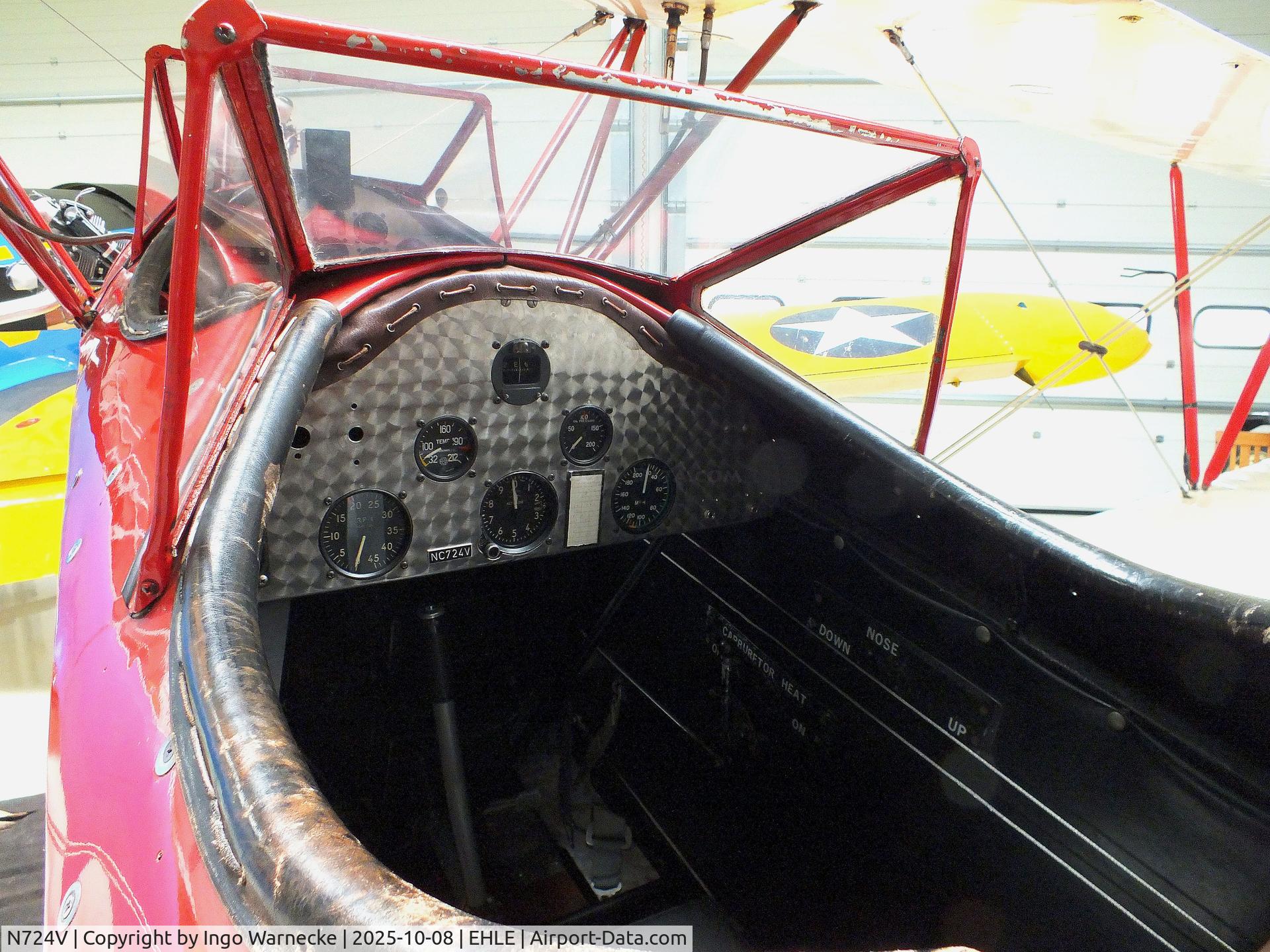 N724V, 1946 Fleet Model 2 C/N 290, Fleet Model 2 at the Stichting Vroege Vogels / Early Birds Foundation at Lelystad airport #c