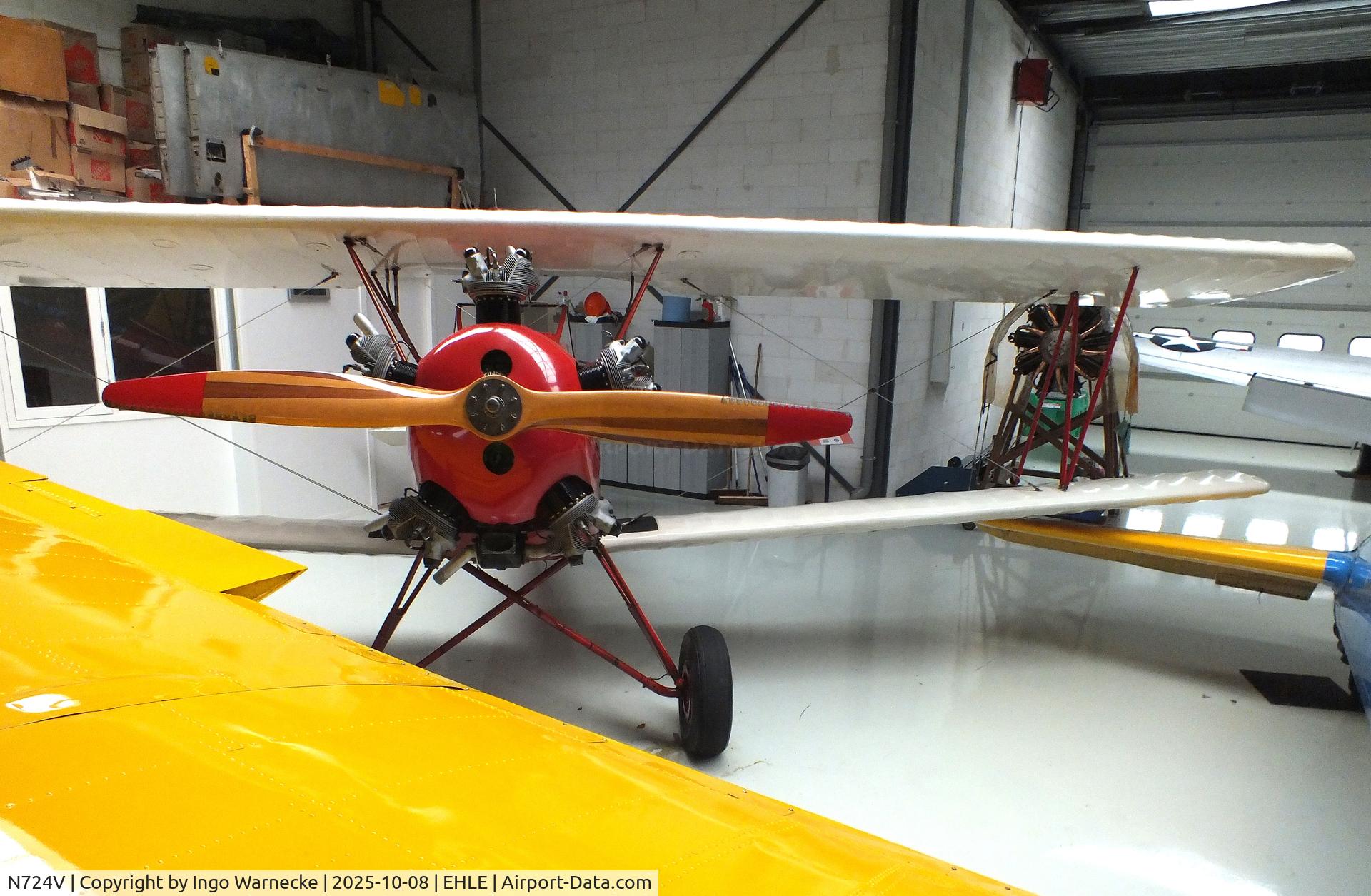 N724V, 1946 Fleet Model 2 C/N 290, Fleet Model 2 at the Stichting Vroege Vogels / Early Birds Foundation at Lelystad airport
