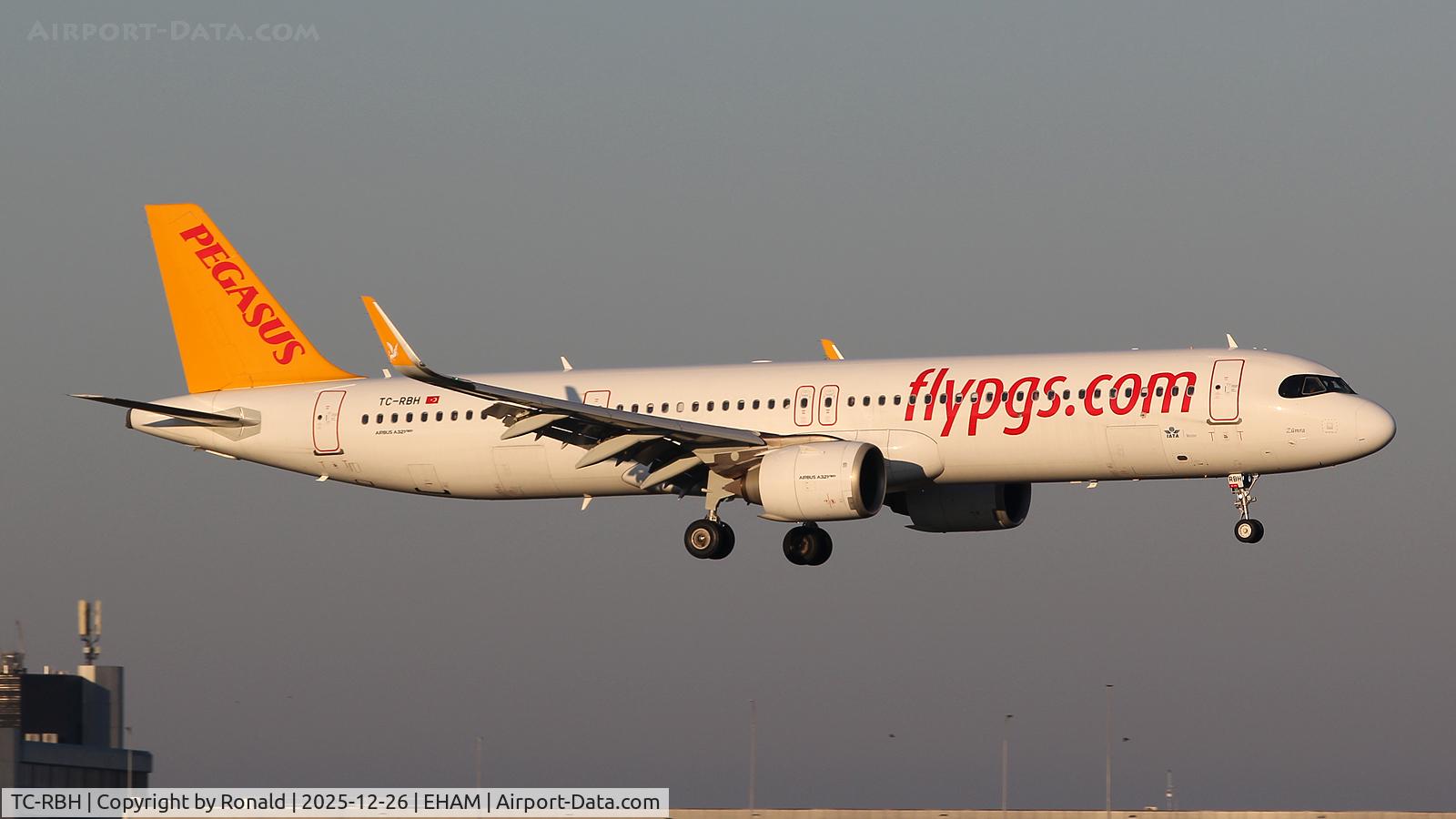 TC-RBH, 2021 Airbus A321-251NX C/N 10523, at eham