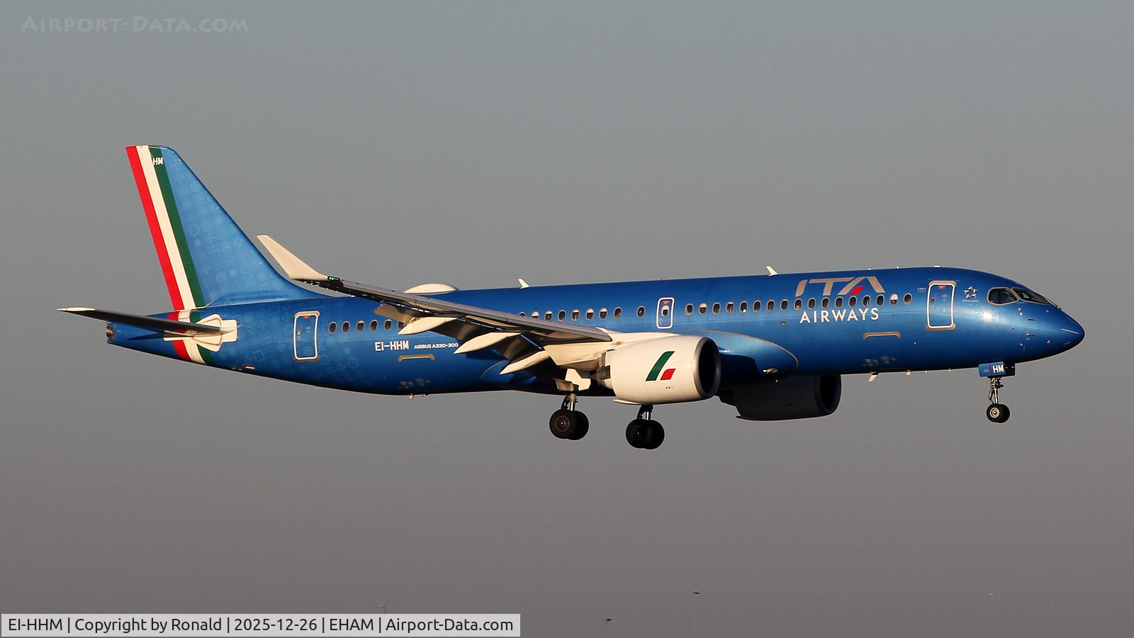 EI-HHM, 2023 Airbus A220-371 C/N 55235, at eham
