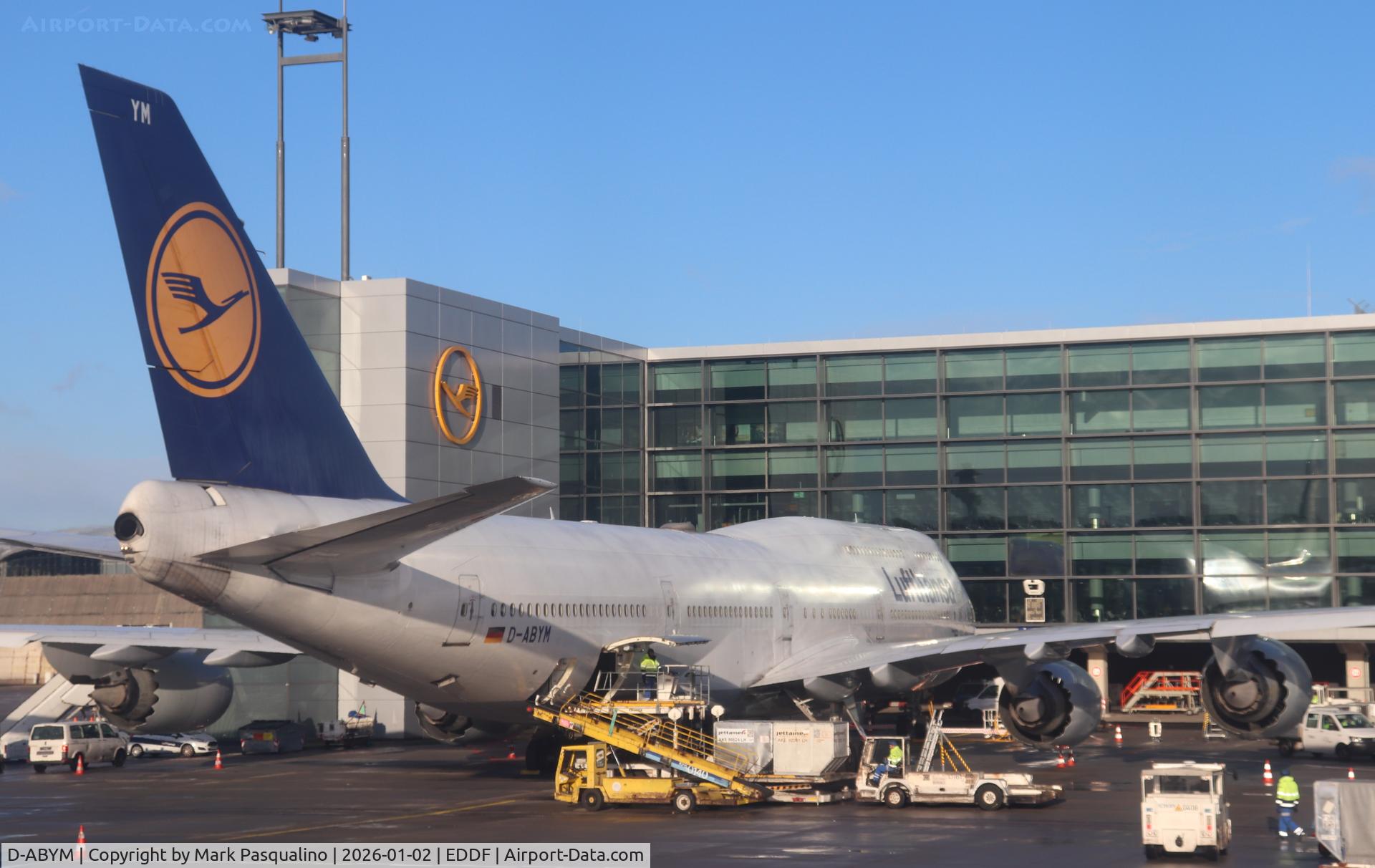 D-ABYM, 2014 Boeing 747-830 C/N 37837, Boeing 747-830
