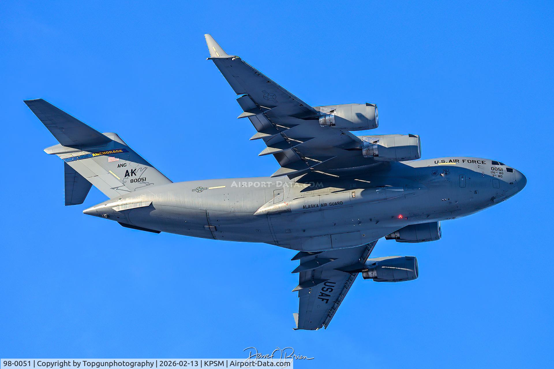 98-0051, 1999 Boeing C-17A Globemaster III C/N 50055/P-51, REACH4533