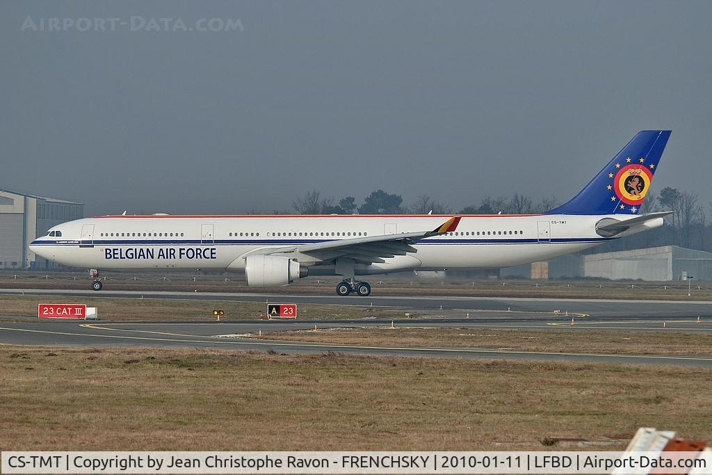 CS-TMT, 1996 Airbus A330-322 C/N 096, Belgian Air Force