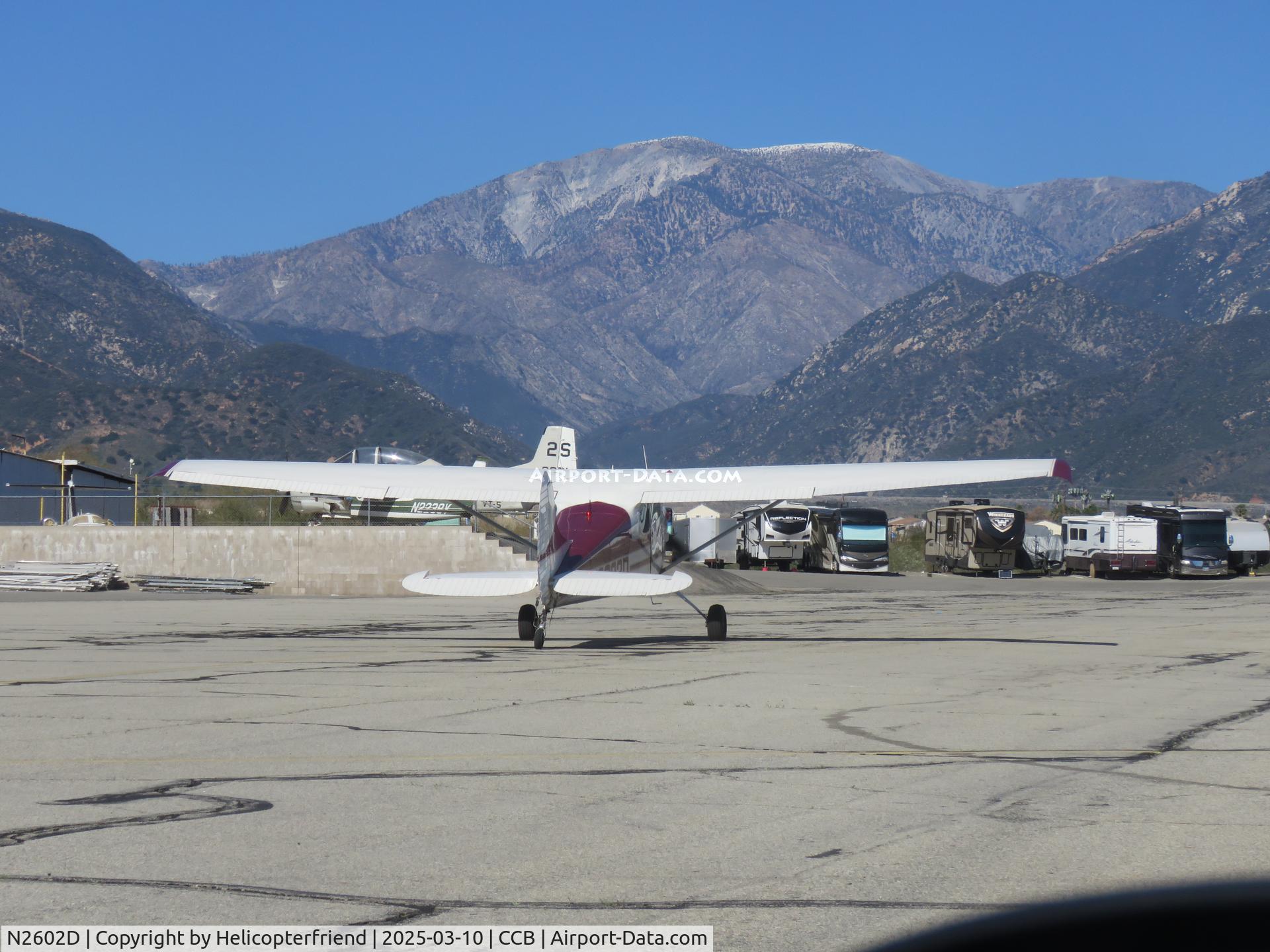 N2602D, 1952 Cessna 170B C/N 20754, Taxiing to hanger after fueling