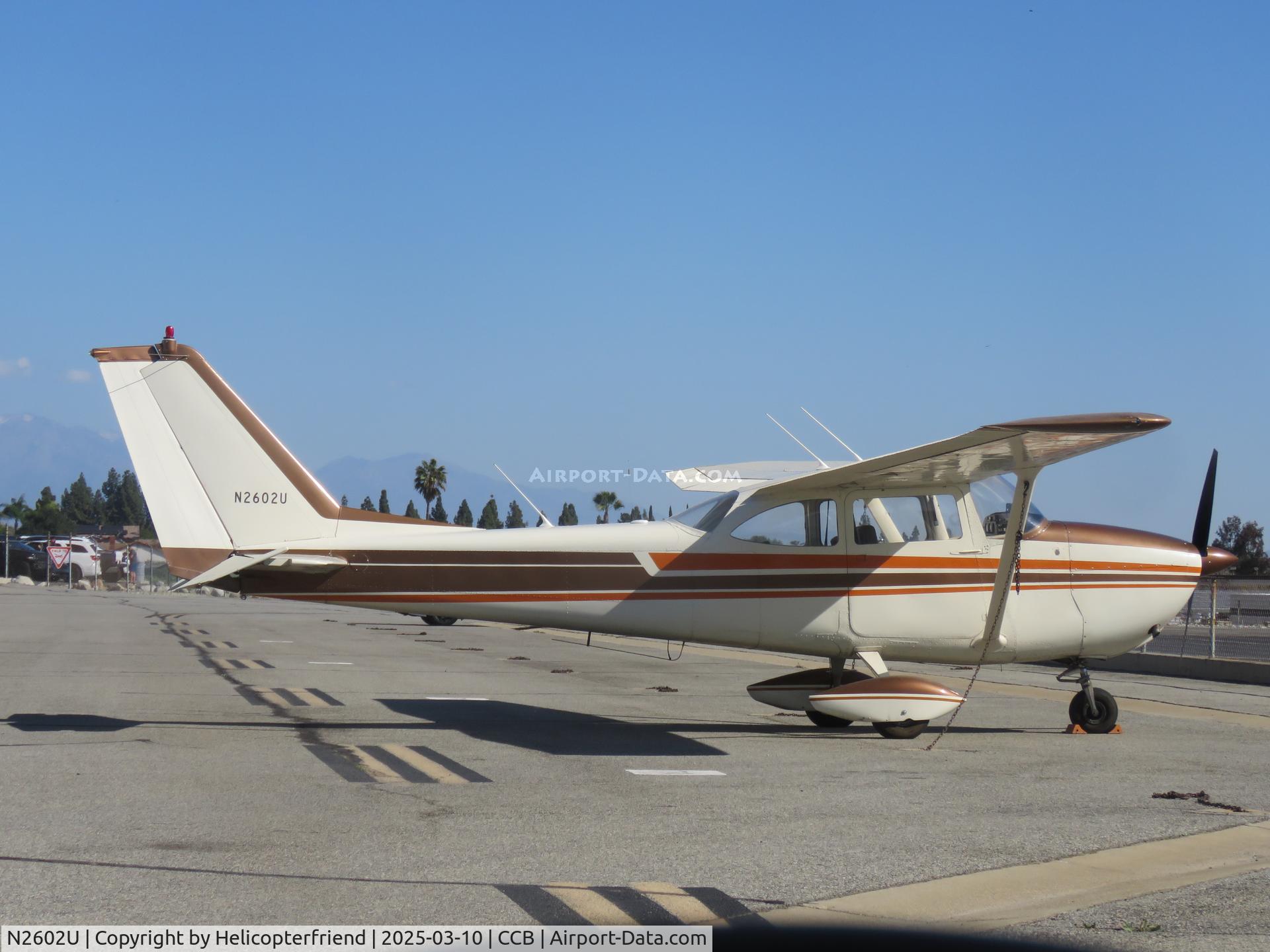 N2602U, 1963 Cessna 172D C/N 17250202, Parked north of the runway