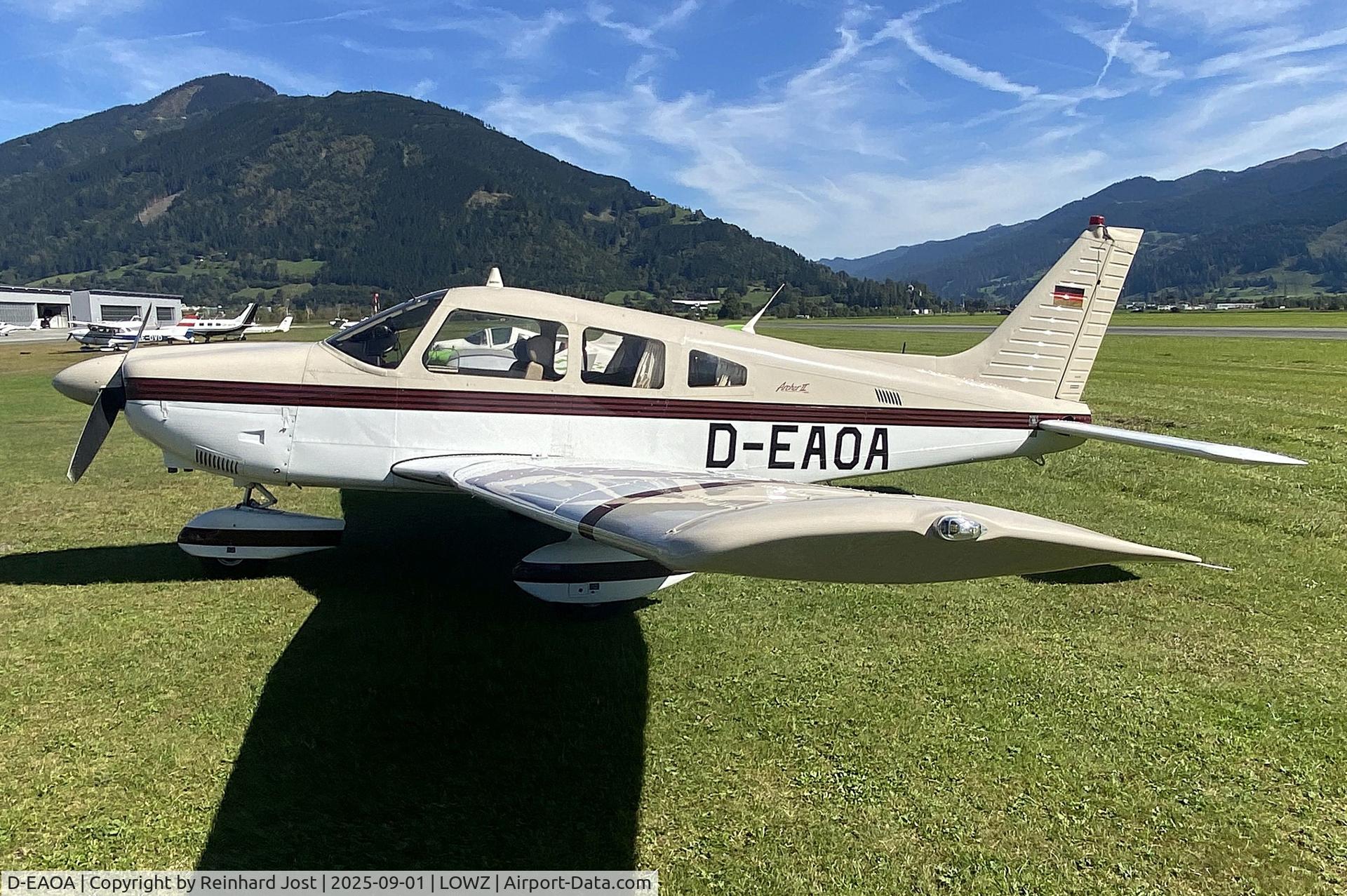 D-EAOA, 1975 Piper PA-28-181 C/N 28-7690052, Archer II at Zell am See, Austria