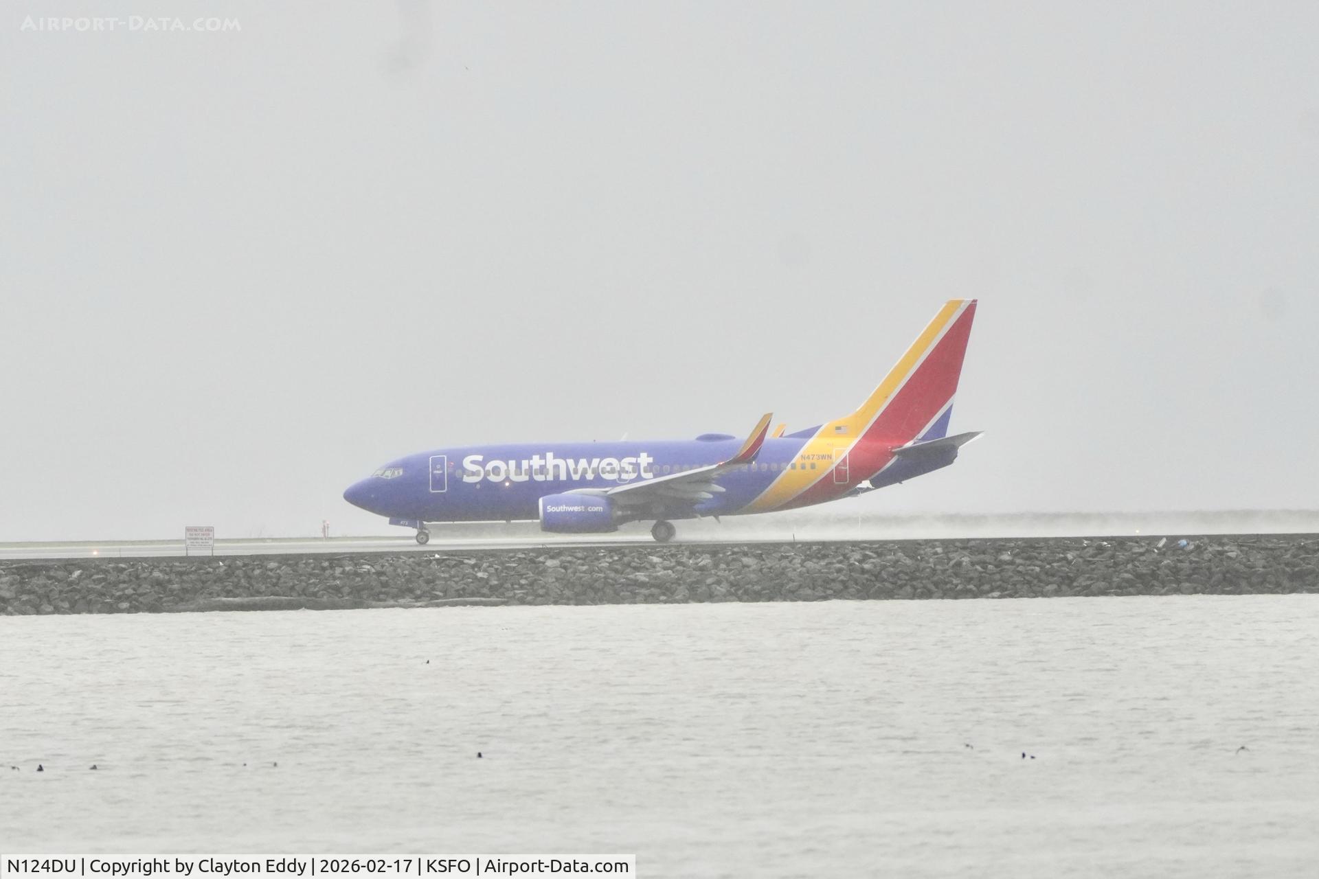 N124DU, 2019 Airbus A220-171 C/N 50043, SFO 2026