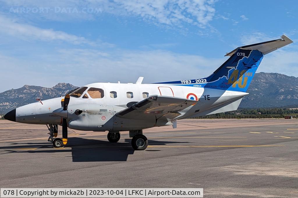 078, Embraer EMB-121AA Xingu C/N 121078, Parked, with special livery