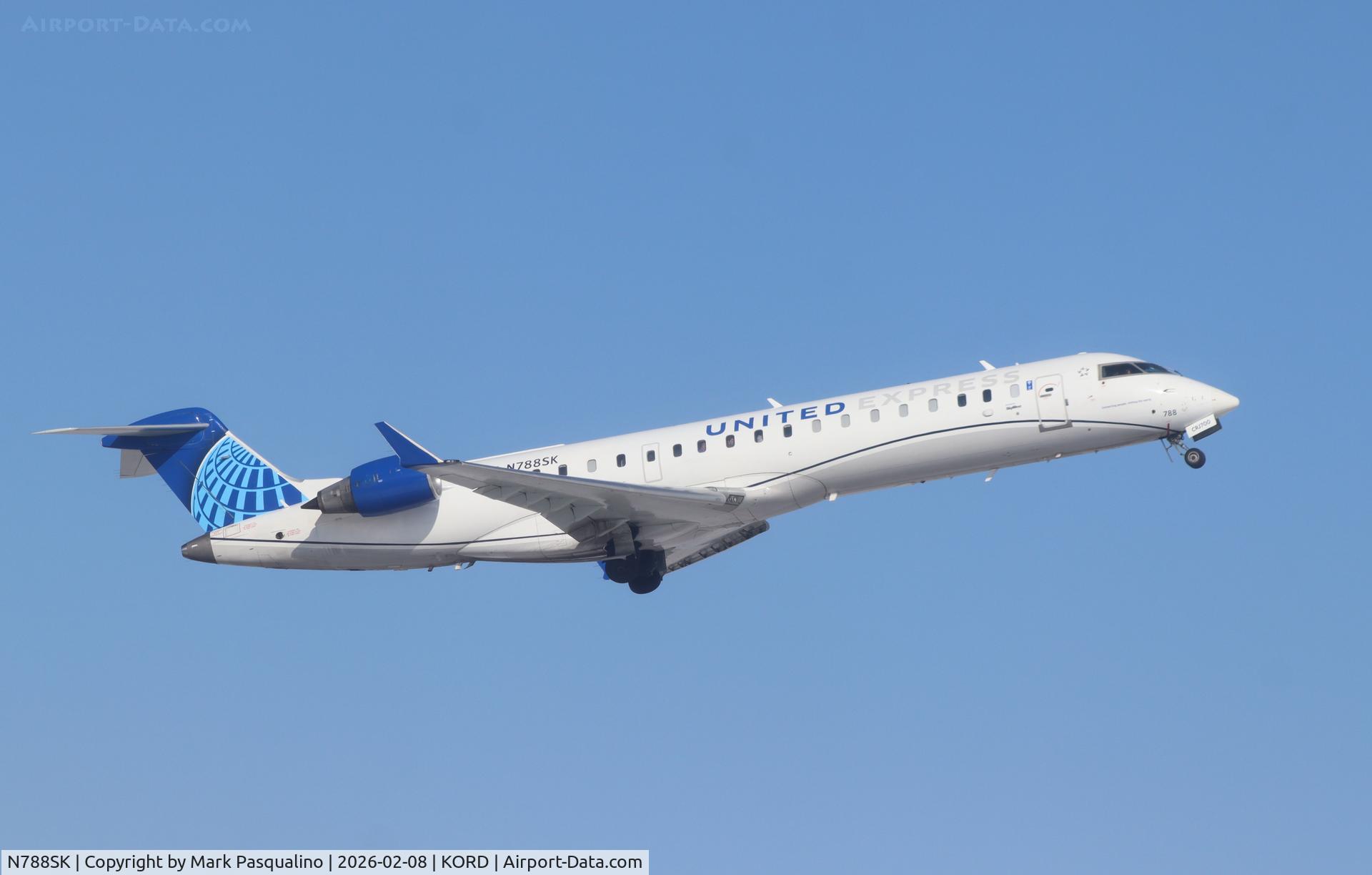 N788SK, 2009 Bombardier CRJ-700 (CL-600-2C10) Regional Jet C/N 10290, CL-600-2C10