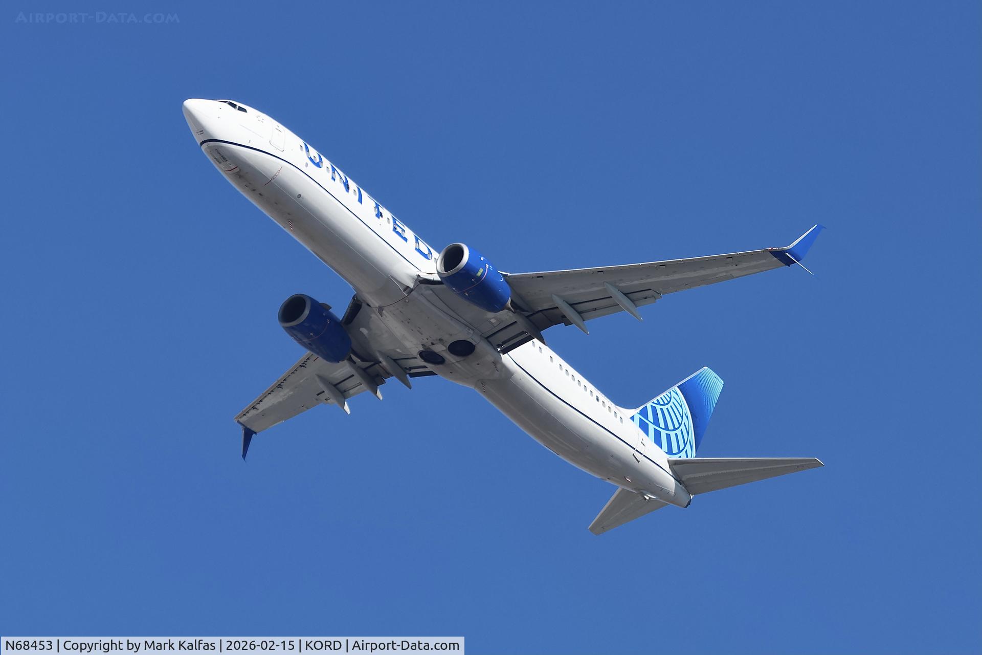 N68453, 2012 Boeing 737-924/ER C/N 41742, B739 United Boeing 737-924/ER N68453 UA1332 ORD-EWR
