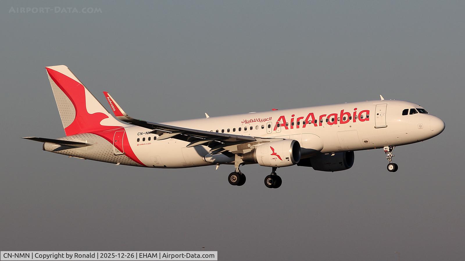 CN-NMN, 2014 Airbus A320-214 C/N 6365, at eham