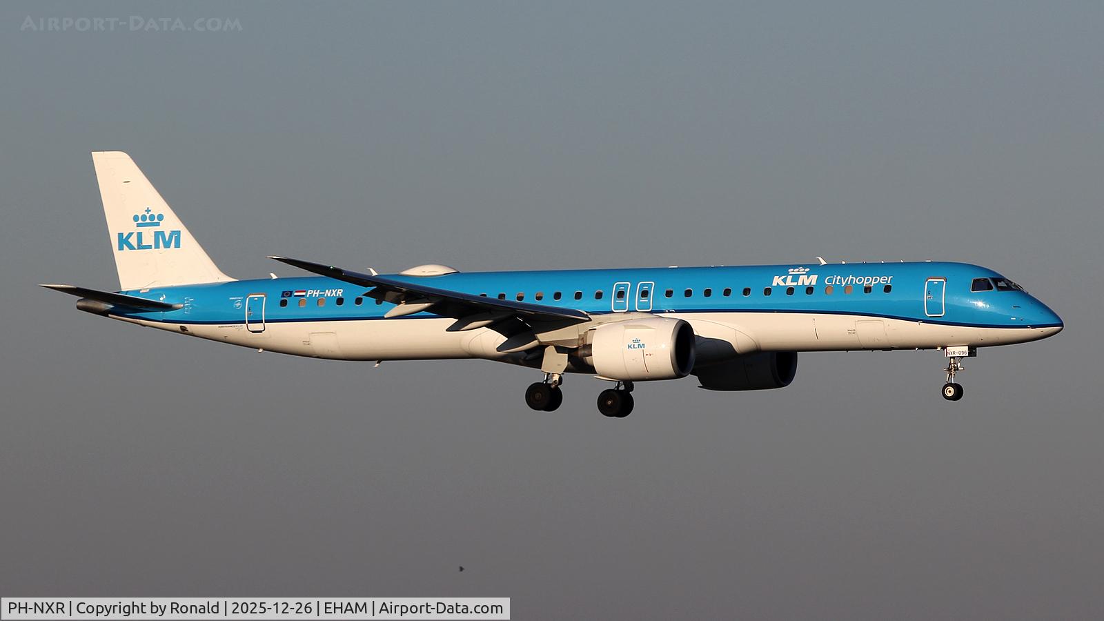 PH-NXR, 2023 Embraer E195-E2 (ERJ-190-400STD) C/N 19020096, at eham