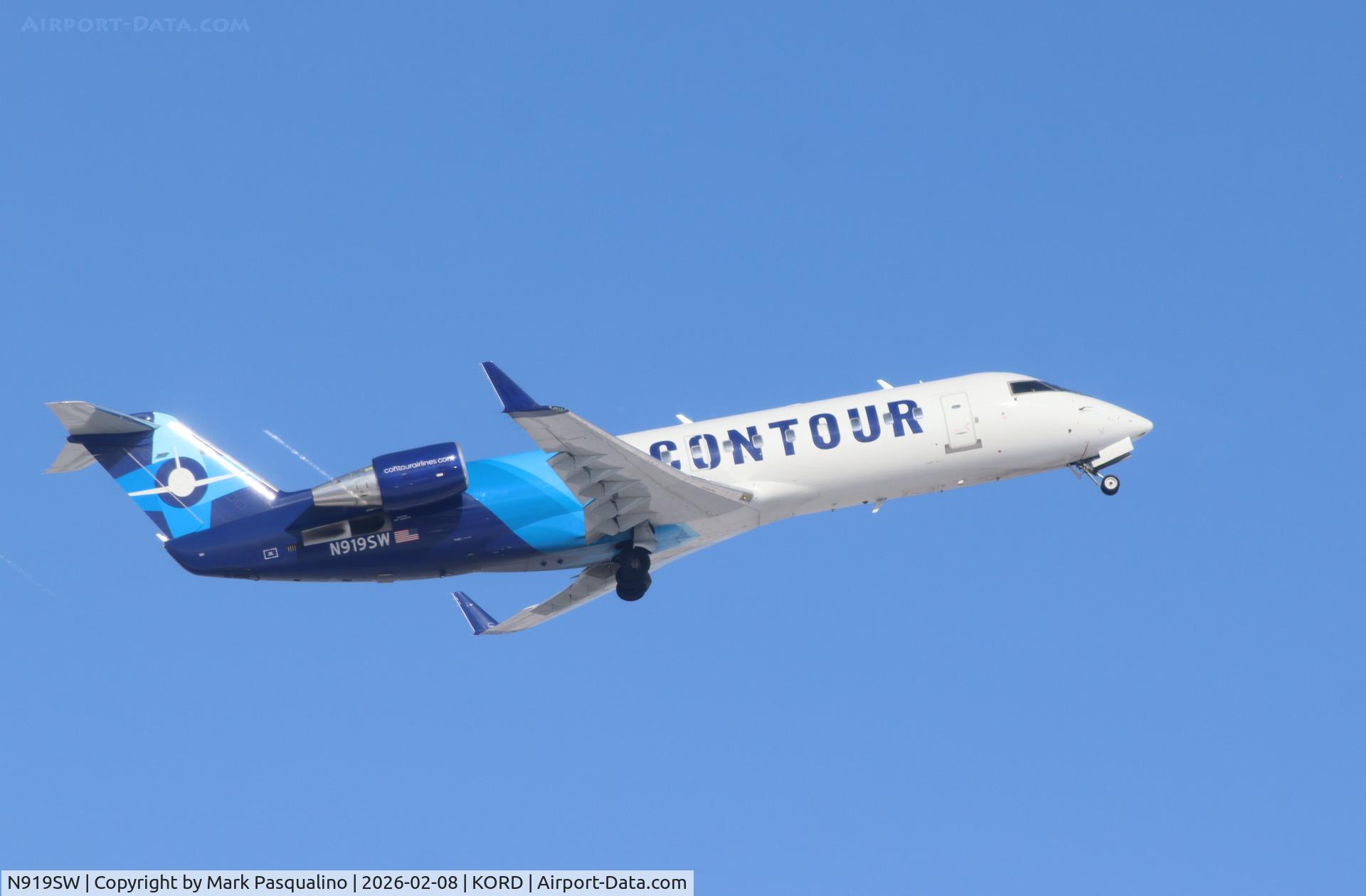 N919SW, 2002 Bombardier CRJ-200LR (CL-600-2B19) C/N 7657, CL-600-2B19