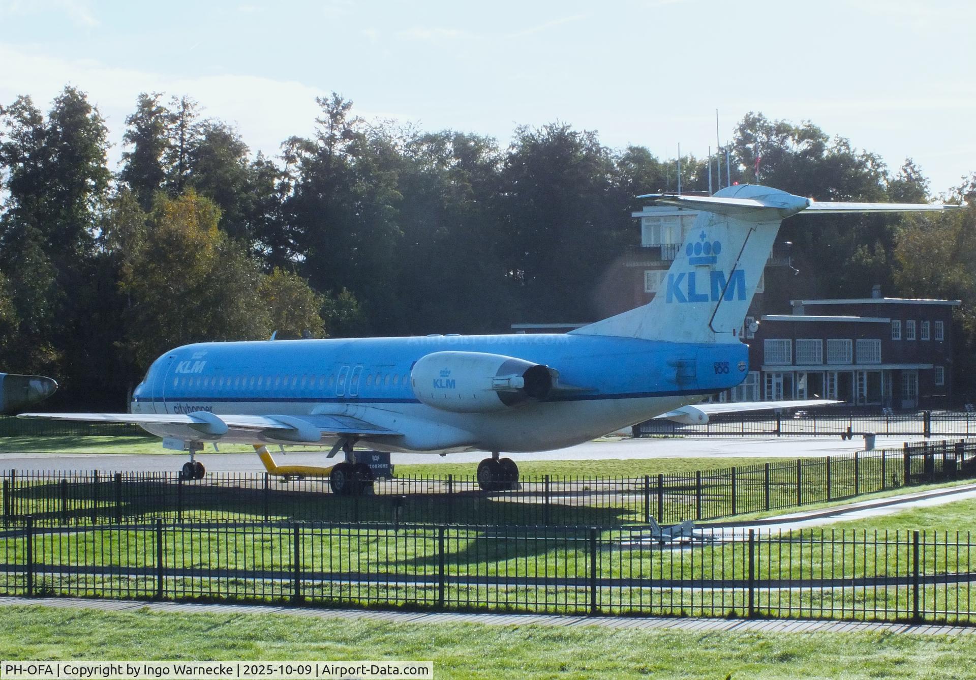 PH-OFA, 1988 Fokker 100 (F-28-0100) C/N 11246, Fokker 100 at the Aviodrome, Lelystad