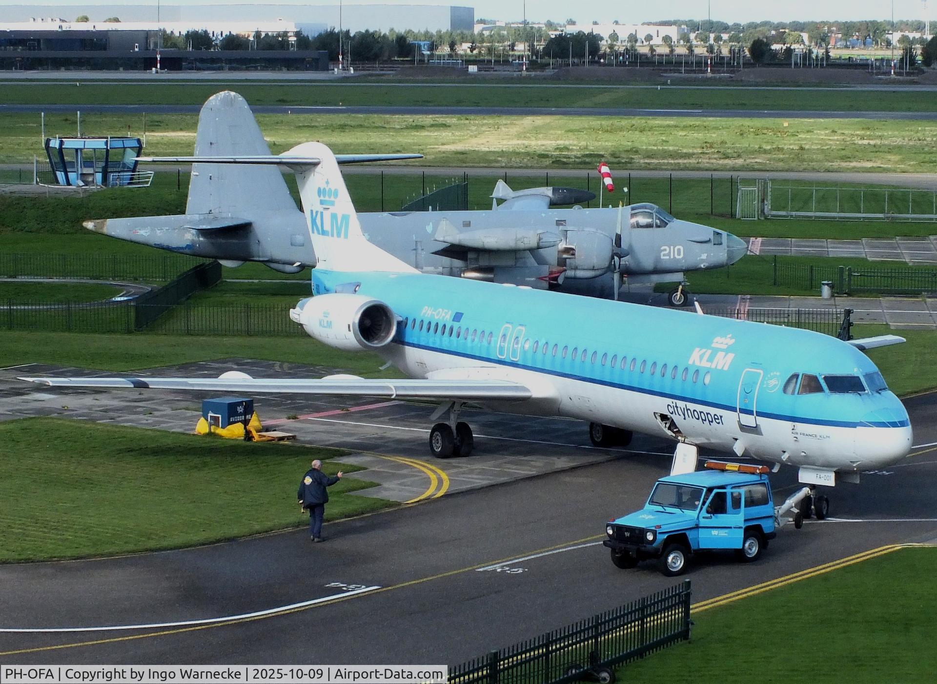 PH-OFA, 1988 Fokker 100 (F-28-0100) C/N 11246, Fokker 100 at the Aviodrome, Lelystad
