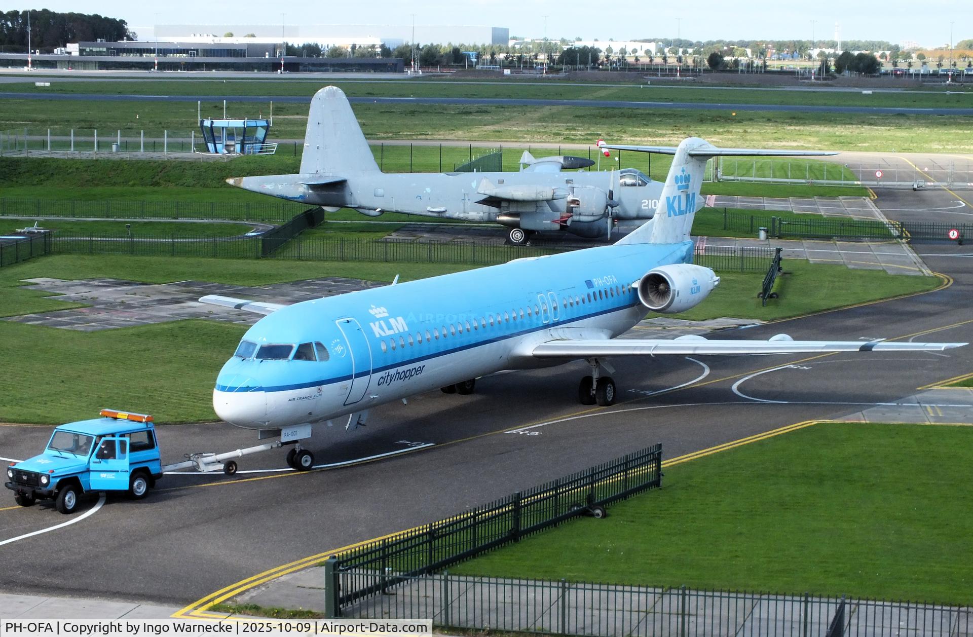 PH-OFA, 1988 Fokker 100 (F-28-0100) C/N 11246, Fokker 100 at the Aviodrome, Lelystad