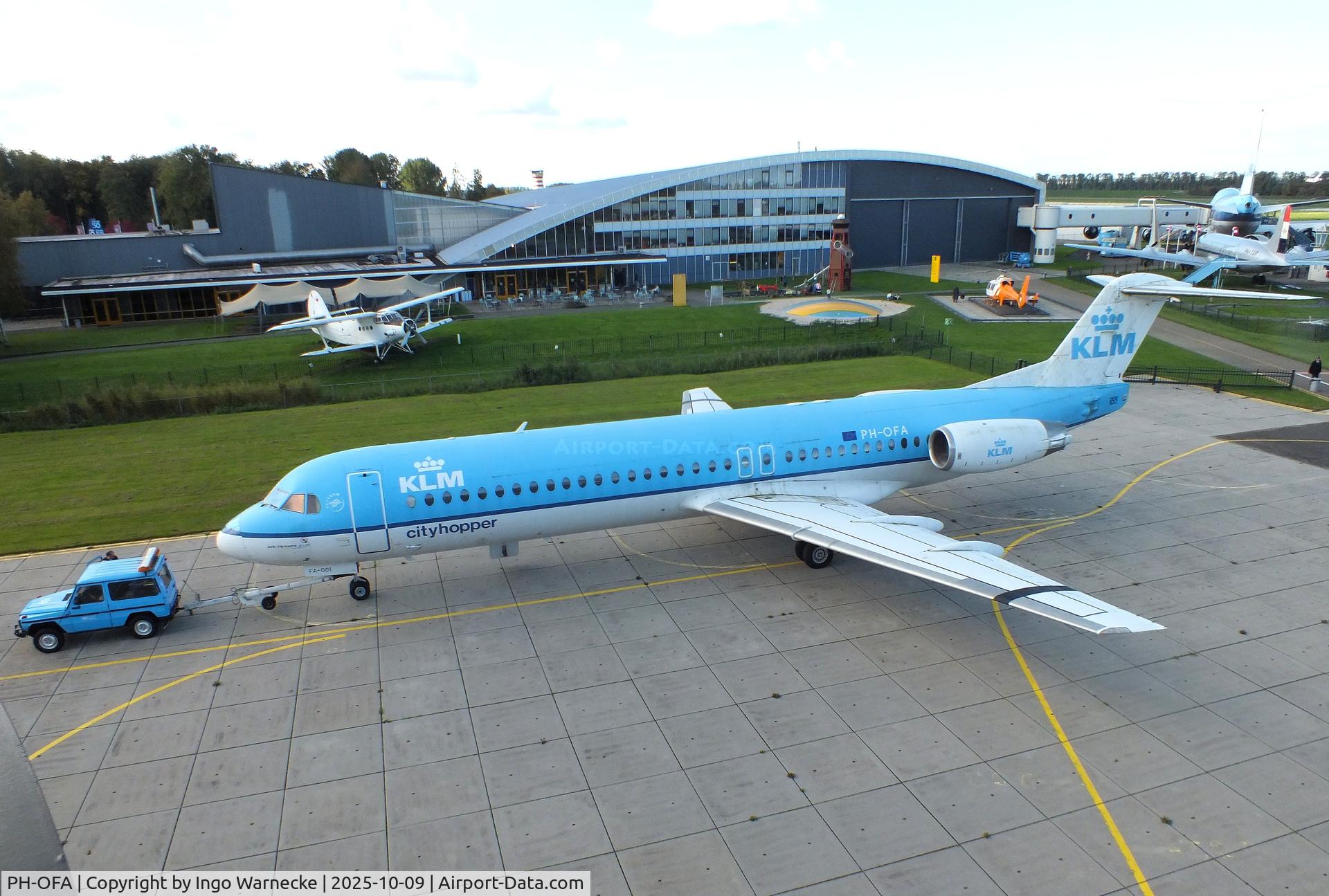PH-OFA, 1988 Fokker 100 (F-28-0100) C/N 11246, Fokker 100 at the Aviodrome, Lelystad