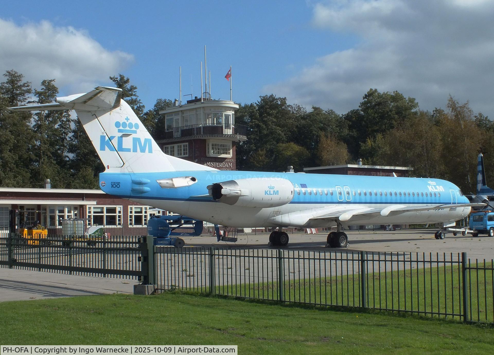 PH-OFA, 1988 Fokker 100 (F-28-0100) C/N 11246, Fokker 100 at the Aviodrome, Lelystad
