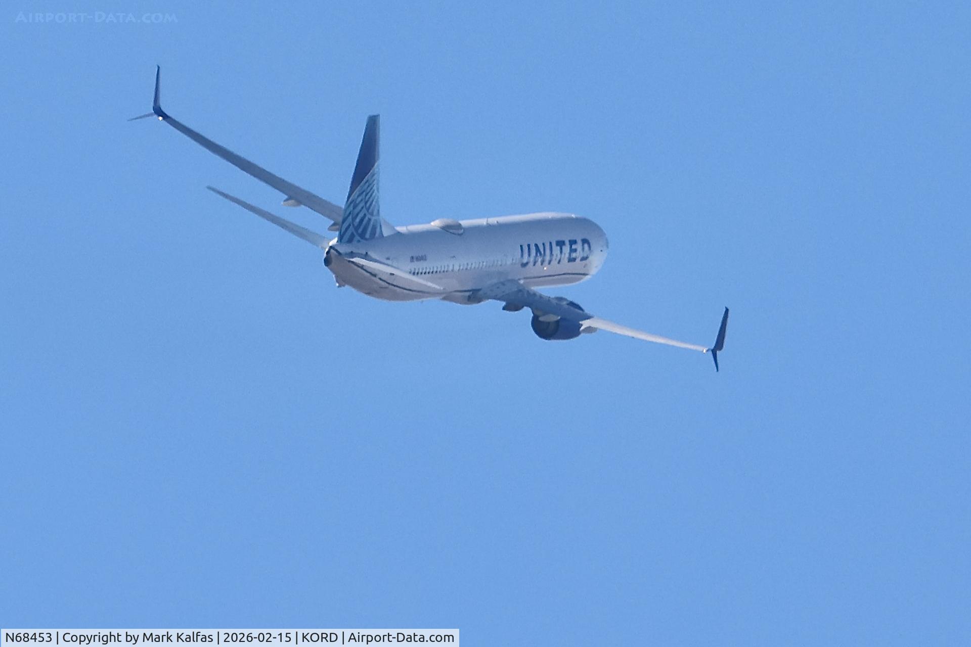 N68453, 2012 Boeing 737-924/ER C/N 41742, B739 United Boeing 737-924/ER N68453 UA1332 ORD-EWR