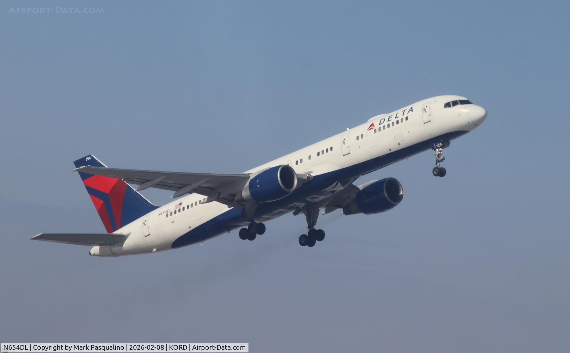 N654DL, 1990 Boeing 757-232 C/N 24394, Boeing 757-232