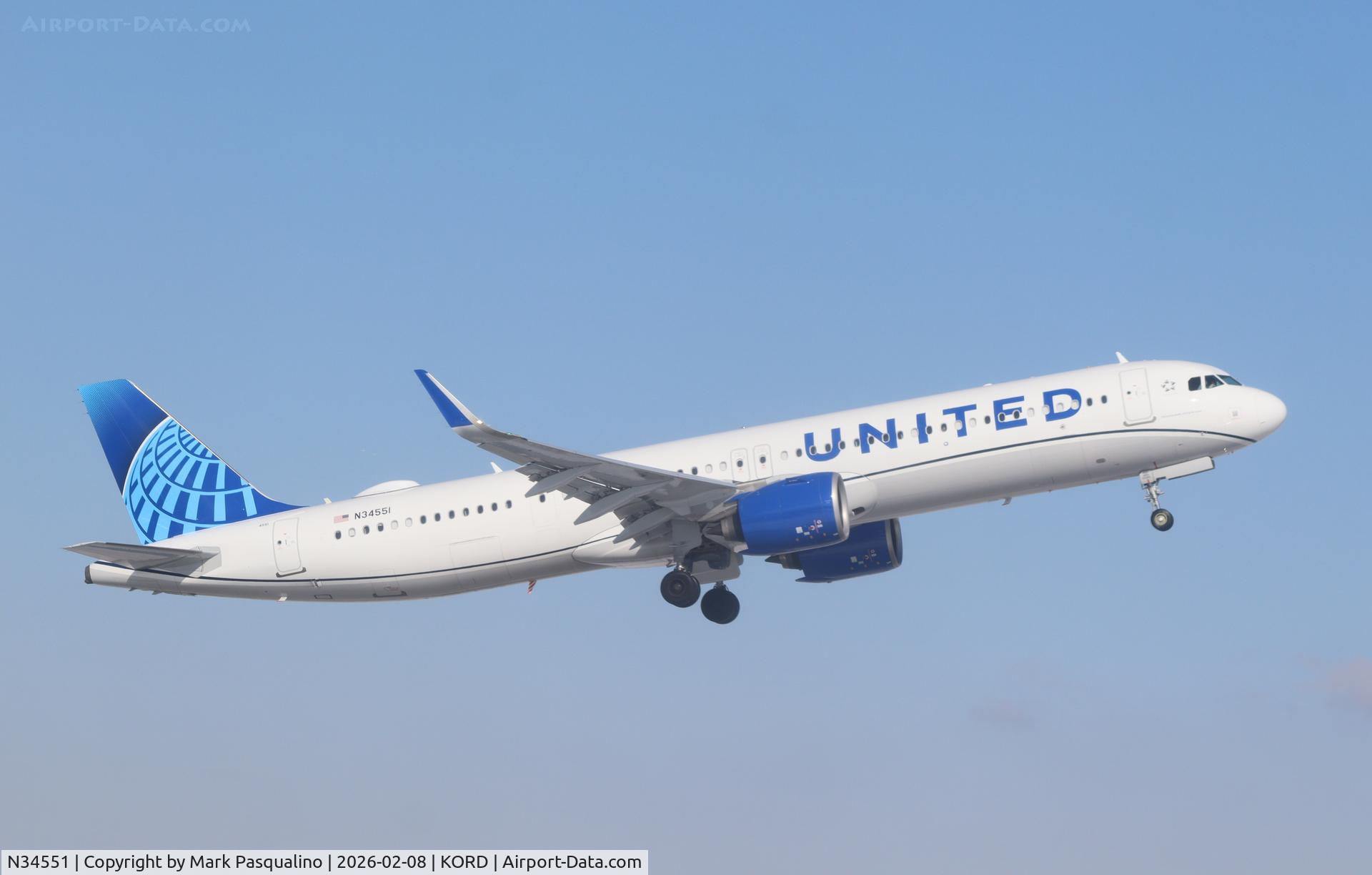 N34551, 2025 Airbus A321-271NX C/N 12817, Airbus A321-271NX