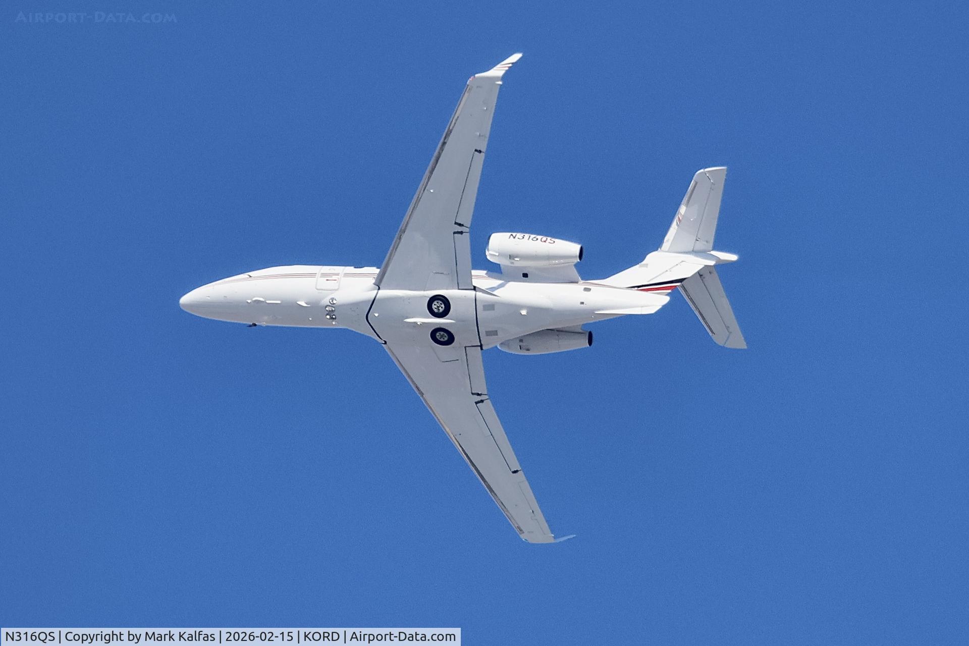 N316QS, 2013 Embraer EMB-505 Phenom 300 C/N 50500161, E55P NetJets Embraer Phenom 300 N316QS, EJA316 ORD-MKG