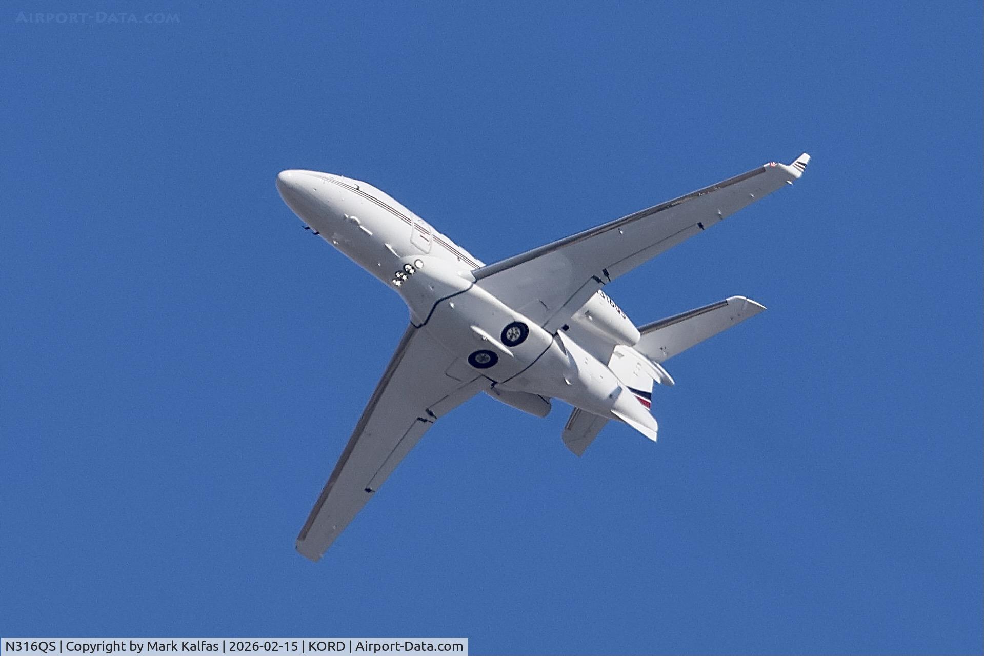 N316QS, 2013 Embraer EMB-505 Phenom 300 C/N 50500161, E55P NetJets Embraer Phenom 300 N316QS, EJA316 ORD-MKG