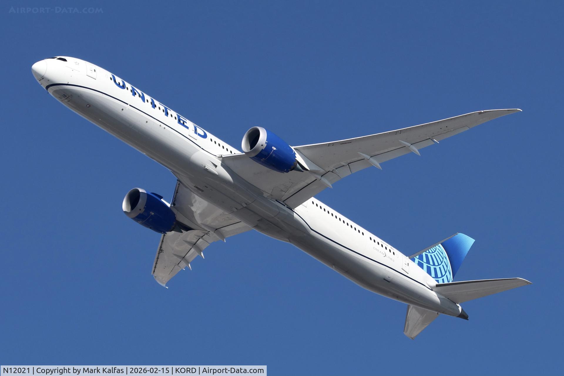 N12021, 2022 Boeing 787-10 Dreamliner Dreamliner C/N 66990, B78X United Airlines Boeing 787-10 Dreamliner N12021 UA881 ORD-HND