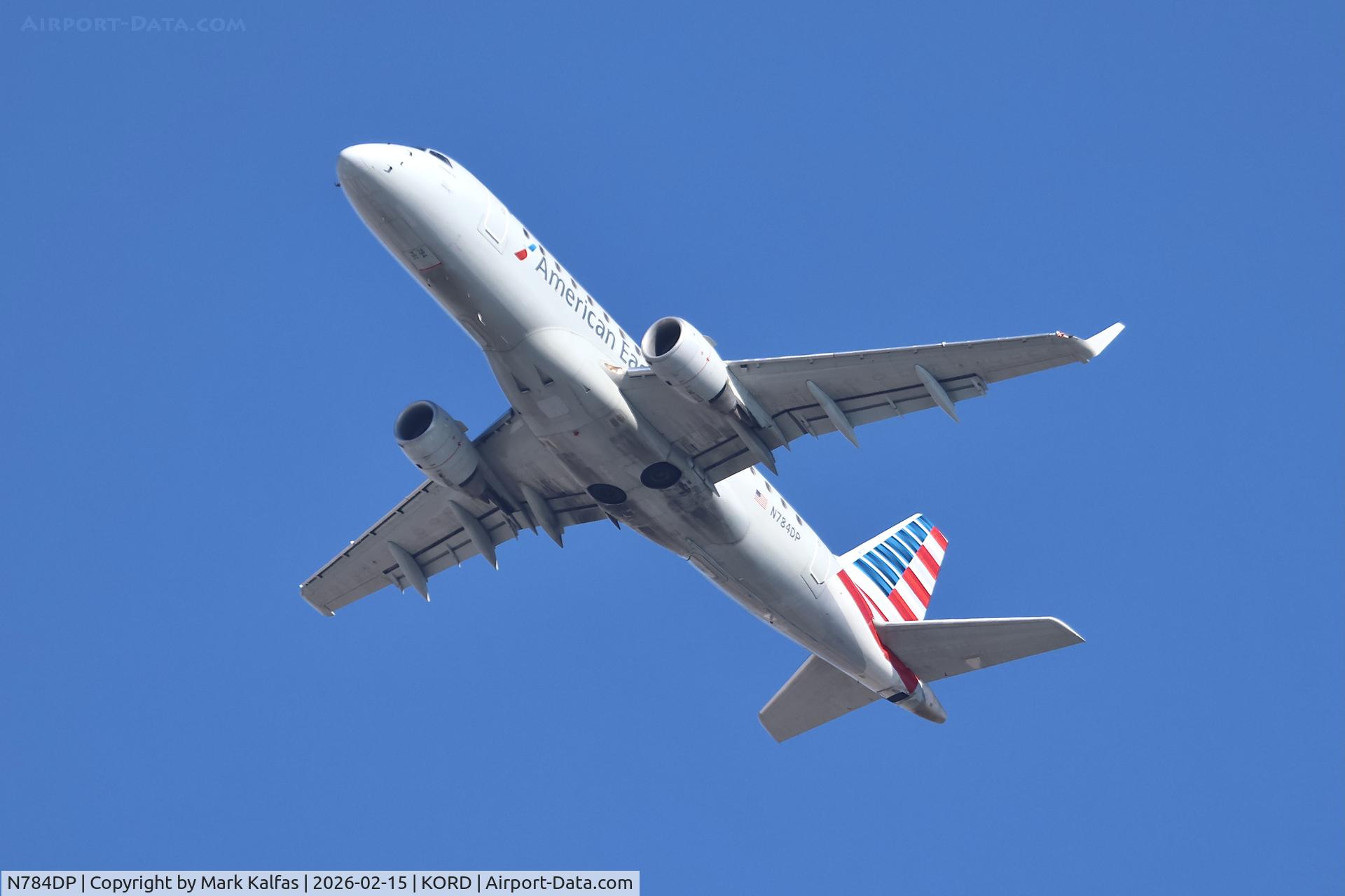 N784DP, 2006 Embraer 170SU (ERJ-170-100SU) C/N 17000144, E170 Envoy / American Eagle EMBRAER ERJ 170-100SU N784DP ENY3678 ORD-MSN