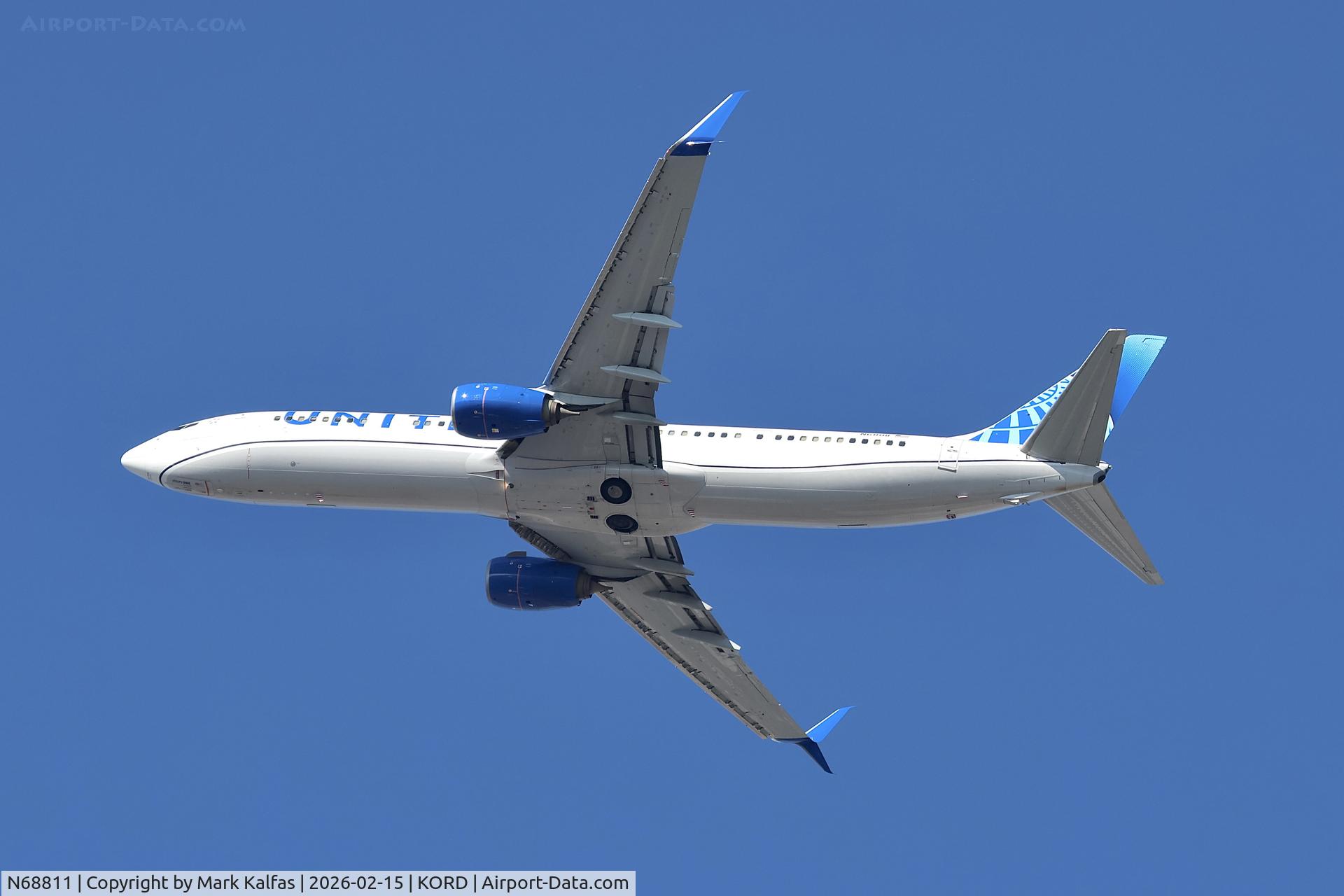 N68811, 2013 Boeing 737-924/ER C/N 42175, B738 United Boeing 737-823 N68811 UA237 ORD-MSP