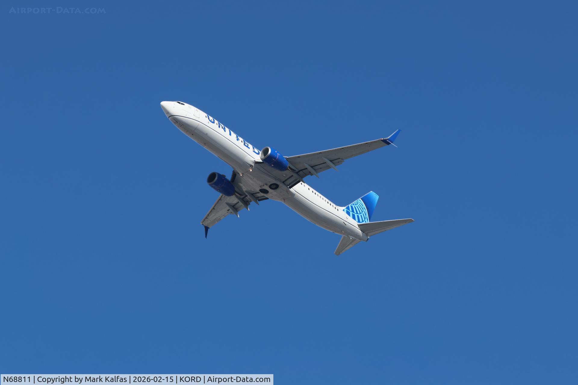 N68811, 2013 Boeing 737-924/ER C/N 42175, B738 United Boeing 737-823 N68811 UA237 ORD-MSP
