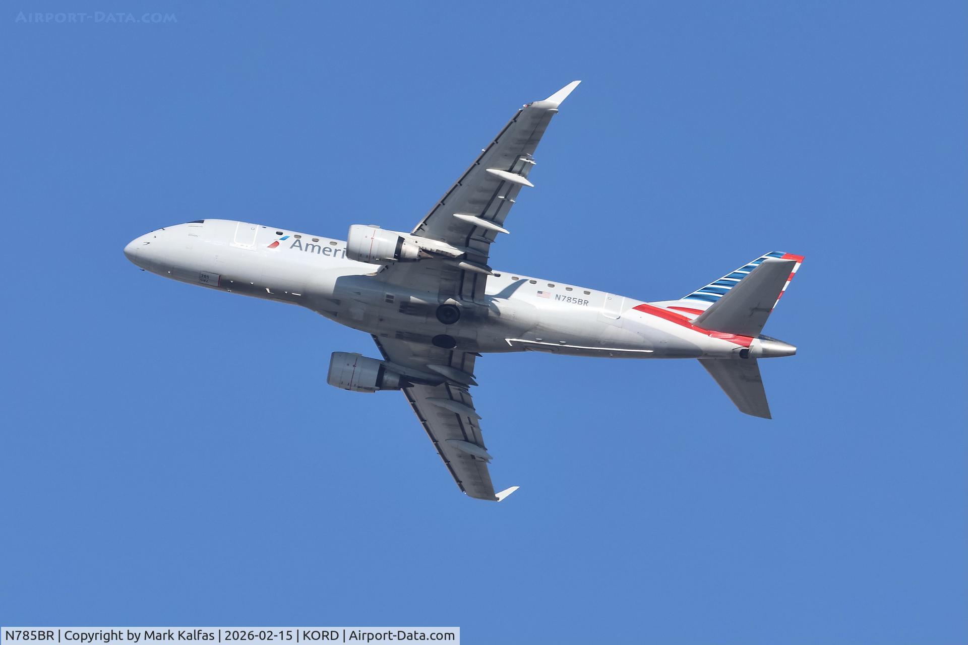 N785BR, 2004 Embraer 170SE (ERJ-170-100SE) C/N 17000056, E170 Envoy / American Eagle EMBRAER ERJ 170-100 SE N785BR ENY3434 ORD-AVP