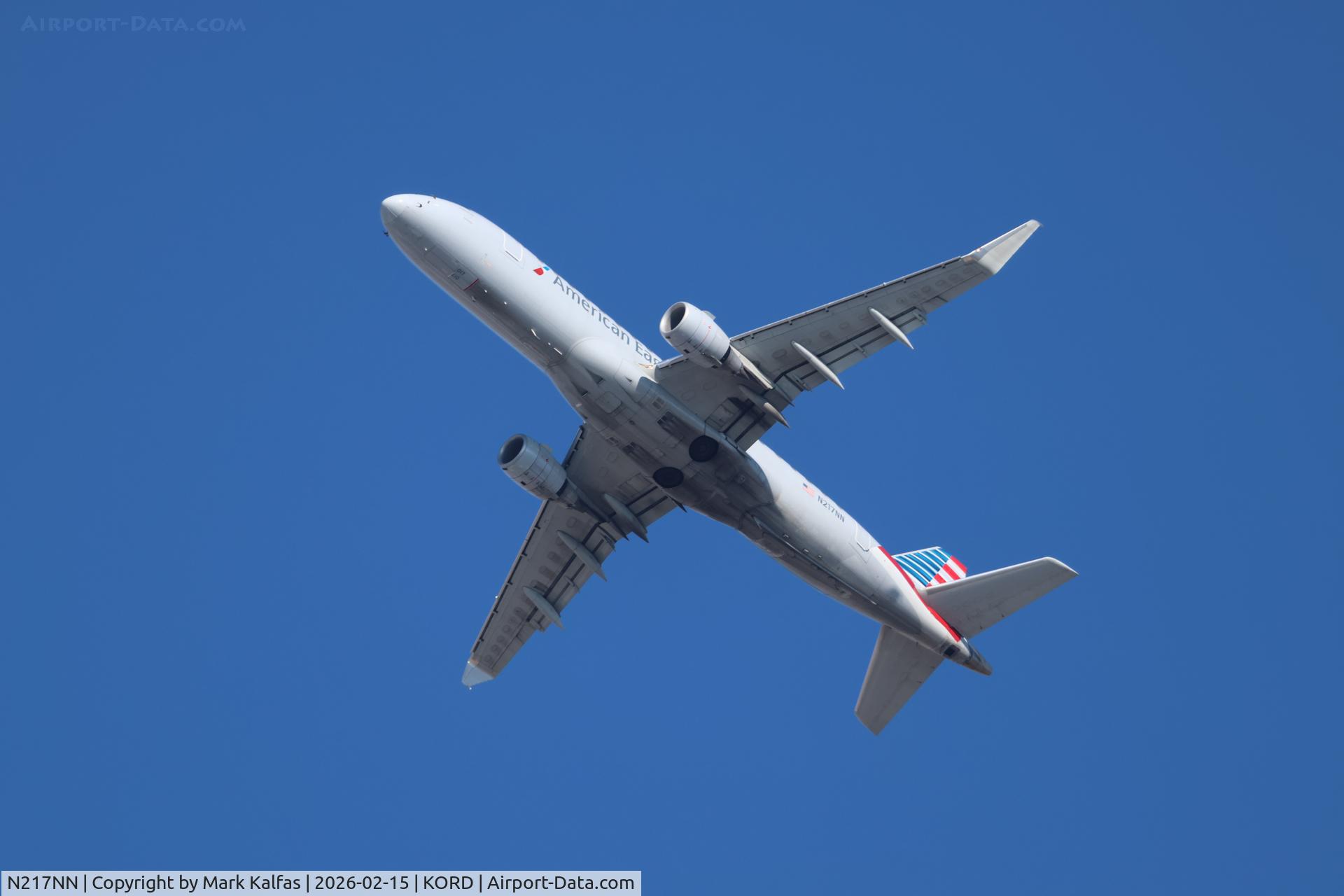 N217NN, 2015 Embraer 175LR (ERJ-170-200LR) C/N 17000515, ERJ 170-200LR N217NN ENY4290 ORD-HPN