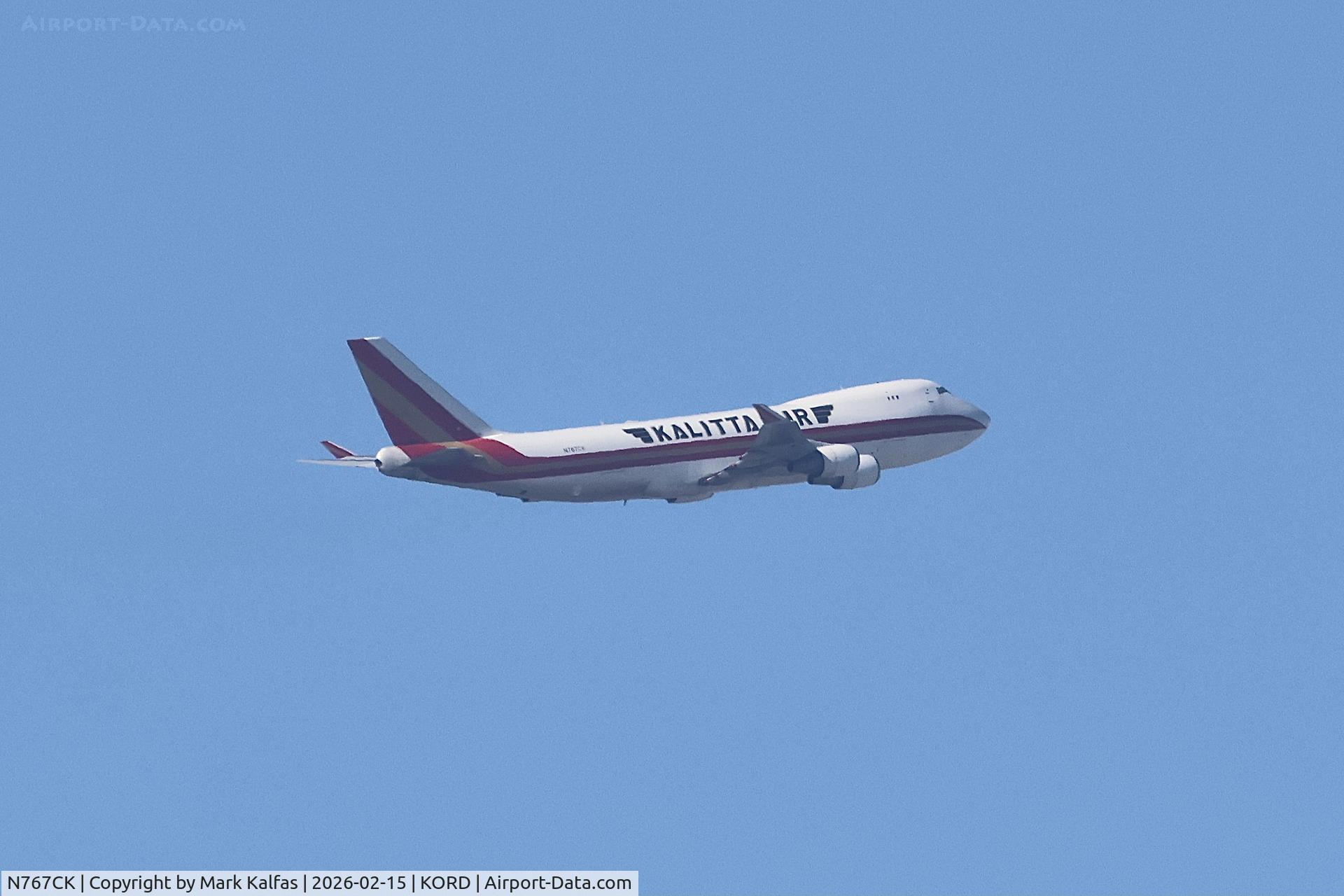 N767CK, 1990 Boeing 747-446 C/N 24886, B744 Kalitta Air Boeing 747-481F N767CK, CKS9767 ORD-OSC