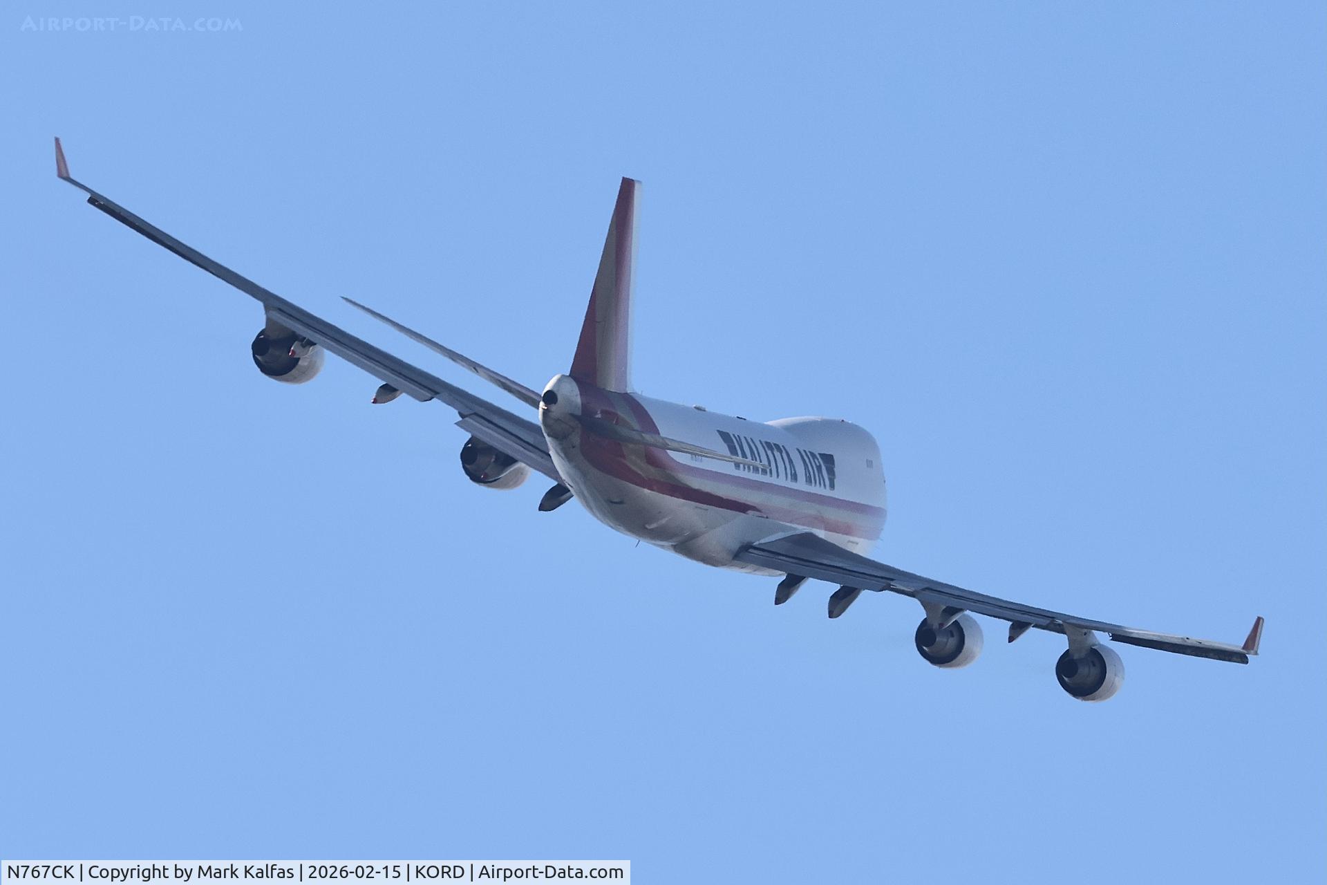 N767CK, 1990 Boeing 747-446 C/N 24886, B744 Kalitta Air Boeing 747-481F N767CK, CKS9767 ORD-OSC