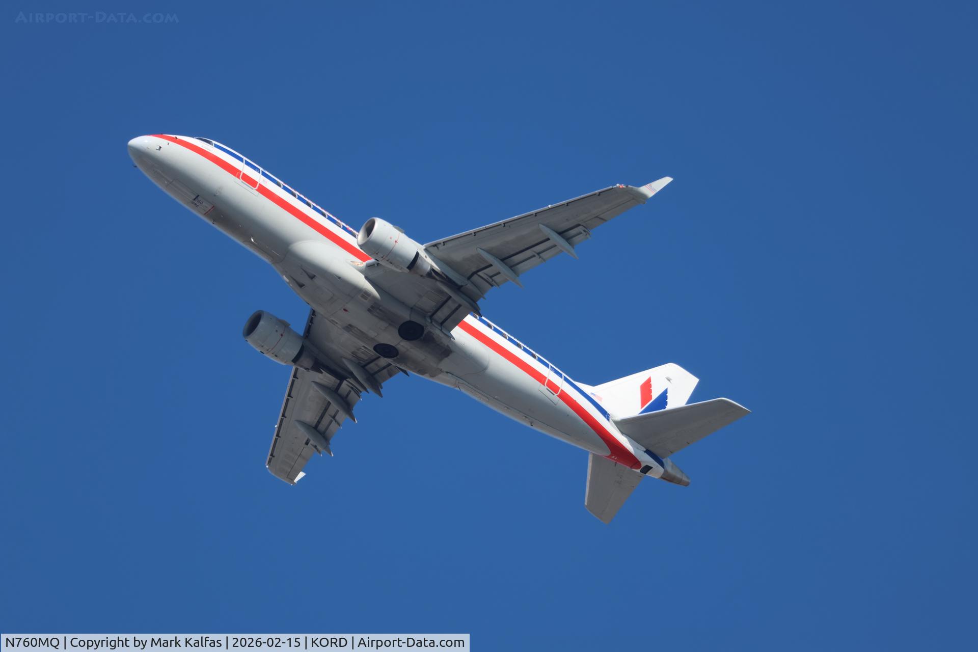 N760MQ, 2009 Embraer 170STD (ERJ-170-100STD) C/N 17000294, E170 Envoy /American Eagle EMBRAER ERJ 170-100 STD N760MQ ENY3565 ORD-LAN