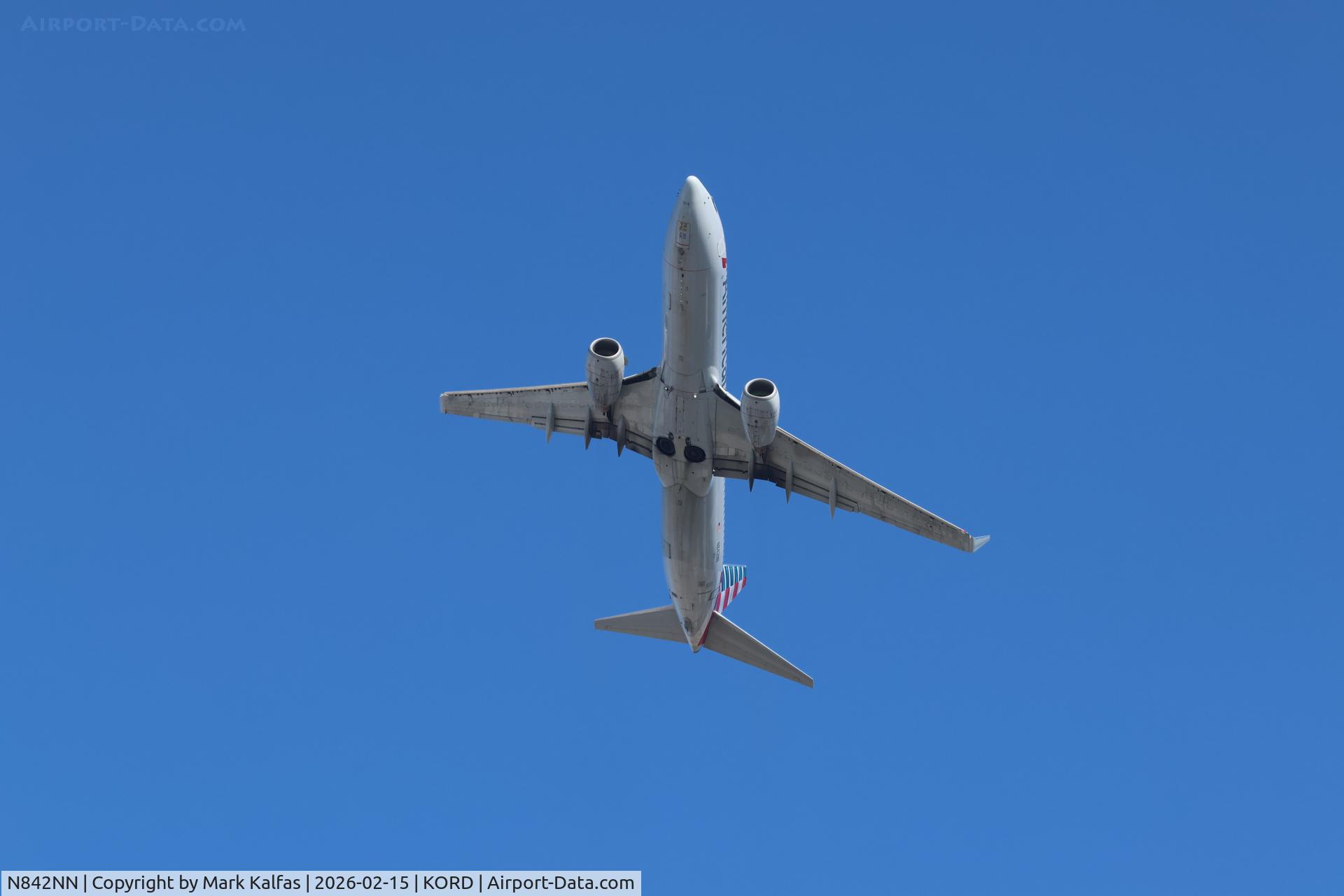 N842NN, 2010 Boeing 737-823 C/N 31099, B738 American Boeing 737-800 N842NN AA2078 ORD-DFW